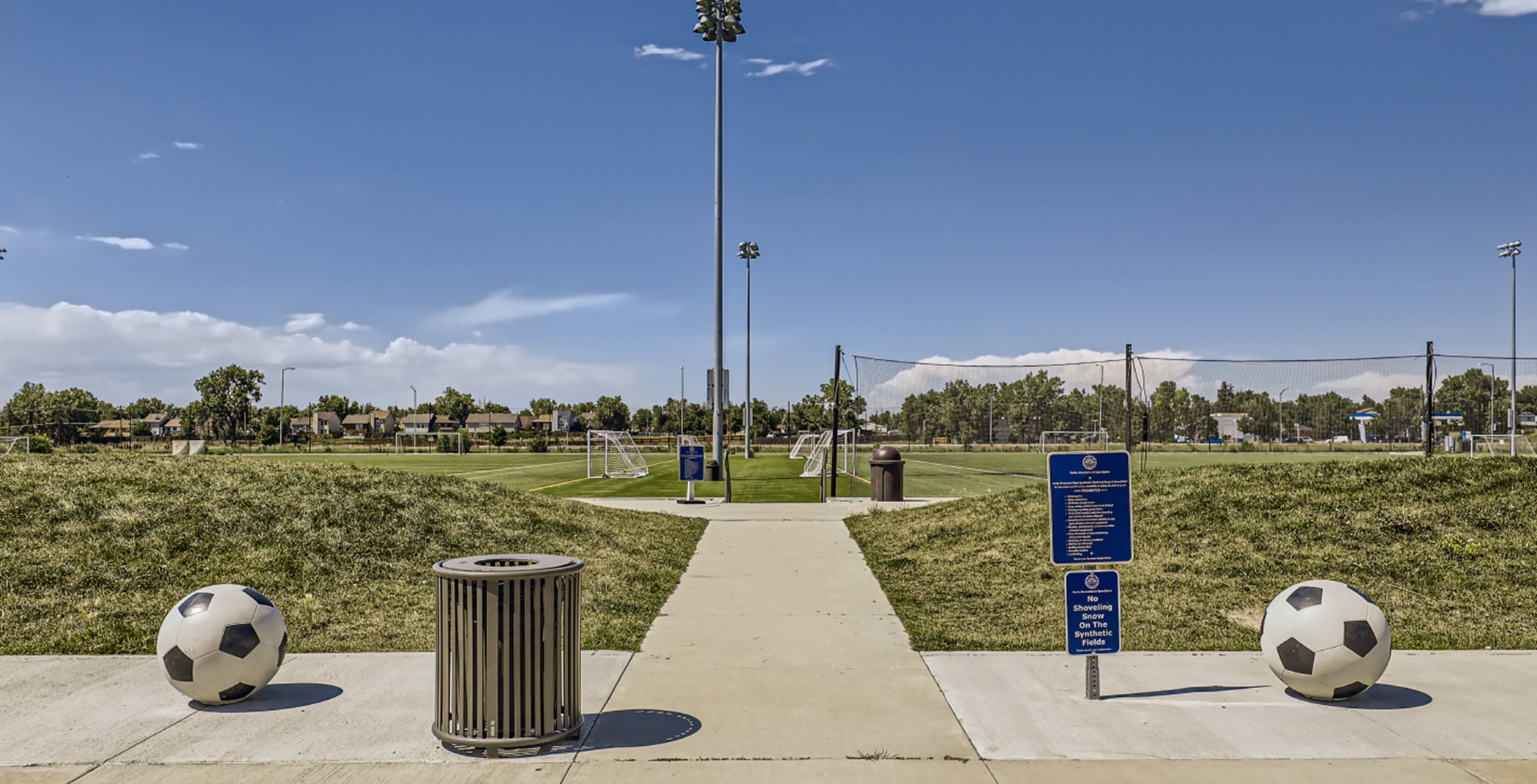 Aurora Sports Park entrance