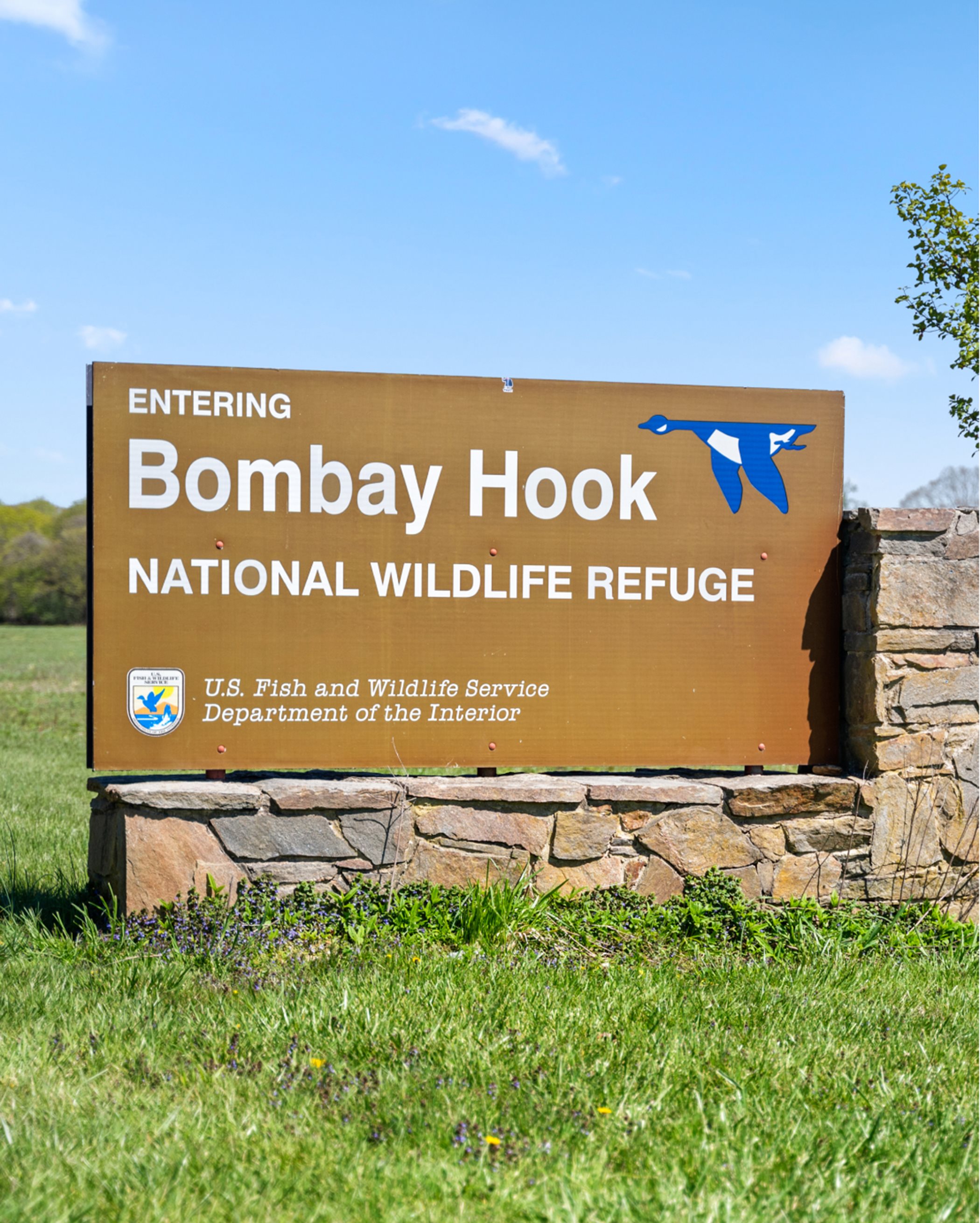  Bombay Hook National Wildlife Refuge Sign