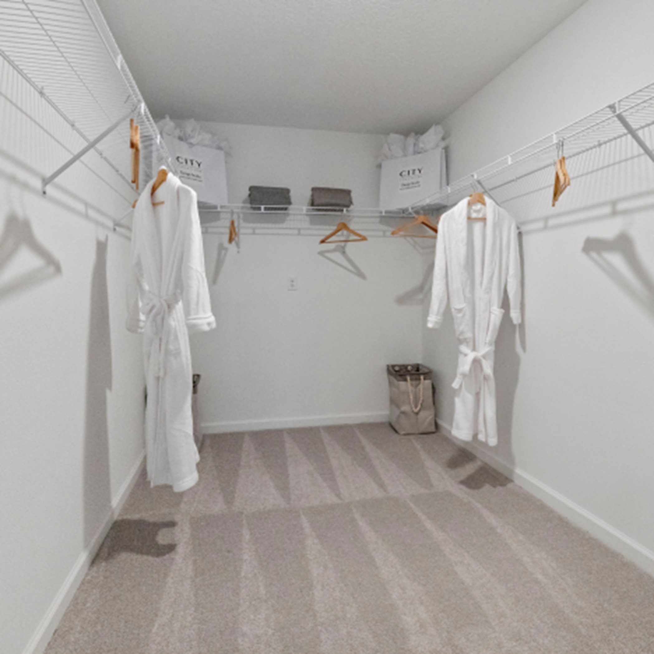 Providence owner's suite closet