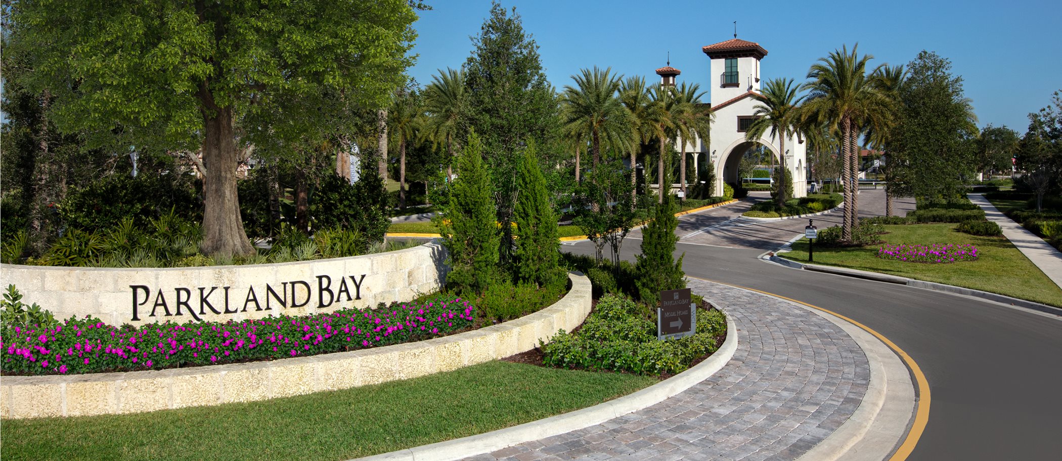Parkland Bay community entrance