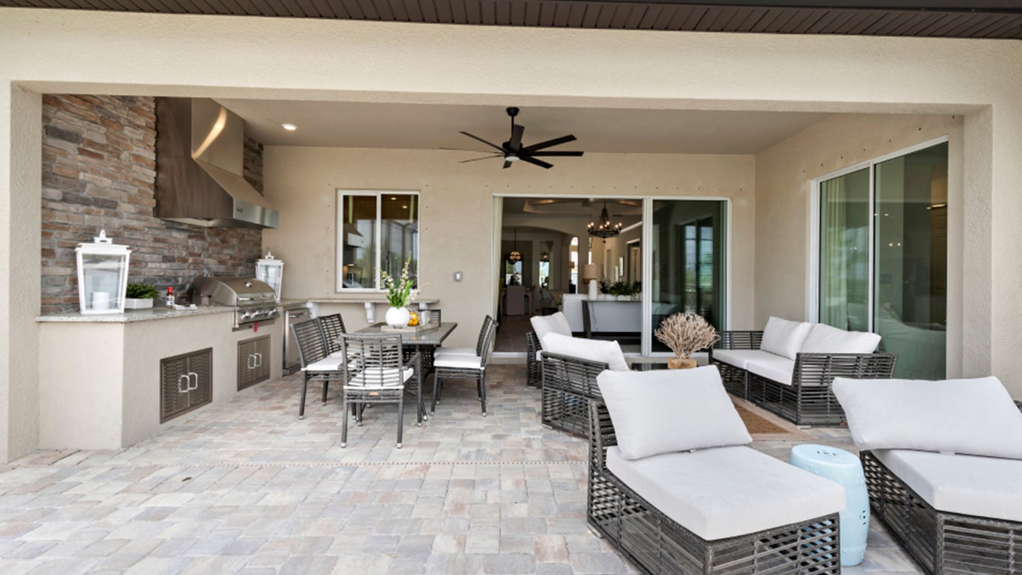 The-National-at-Ave-Maria Executive Homes Angelina Outdoor Space