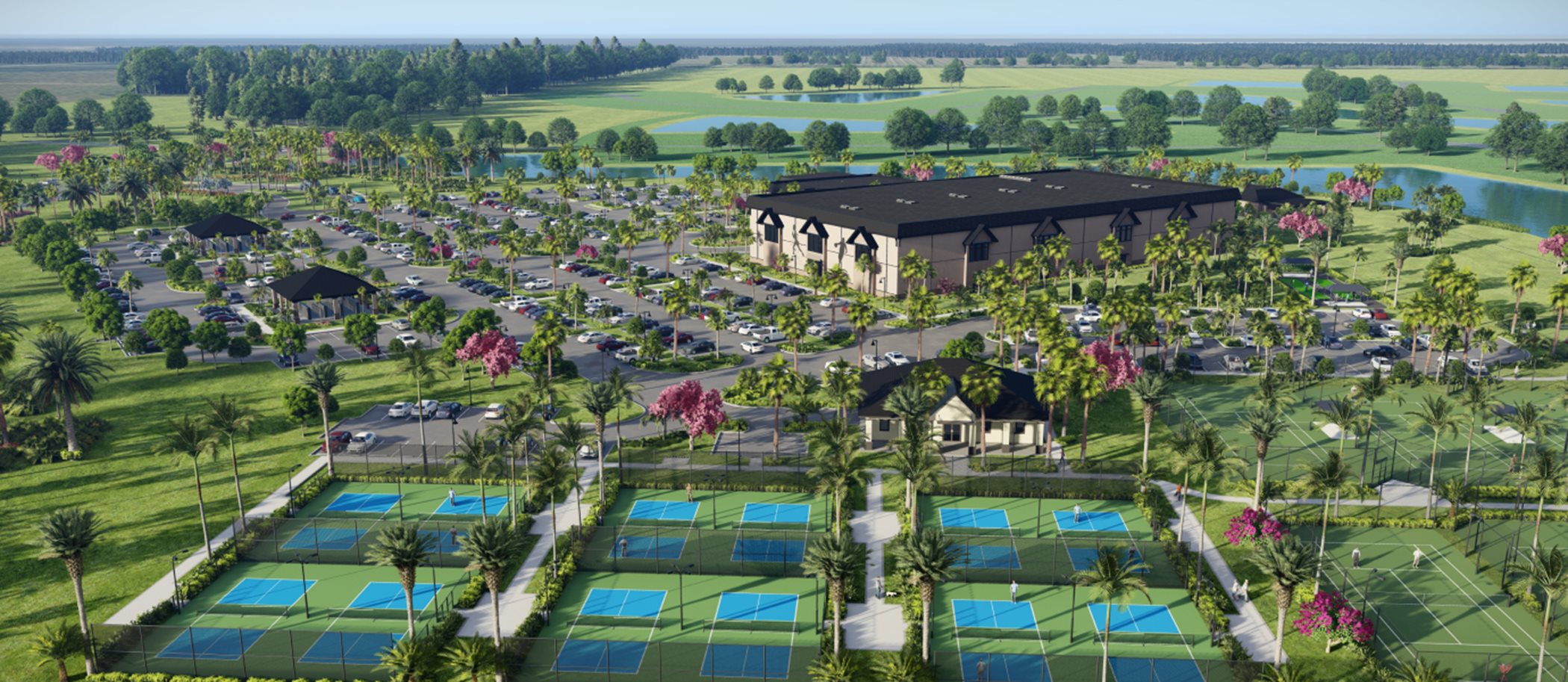 Verdana Village amenity tennis courts