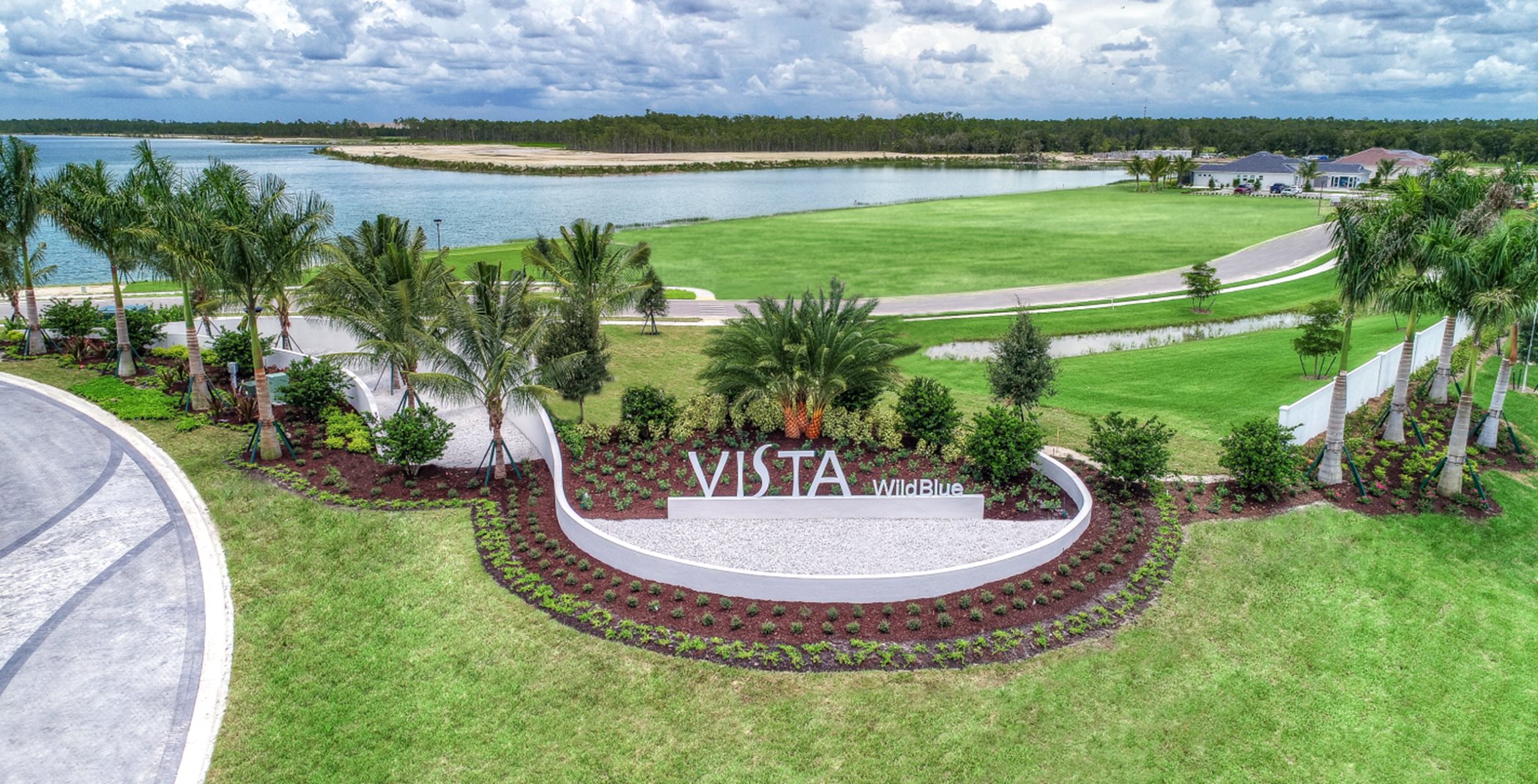 Vista Wildblue entry monument