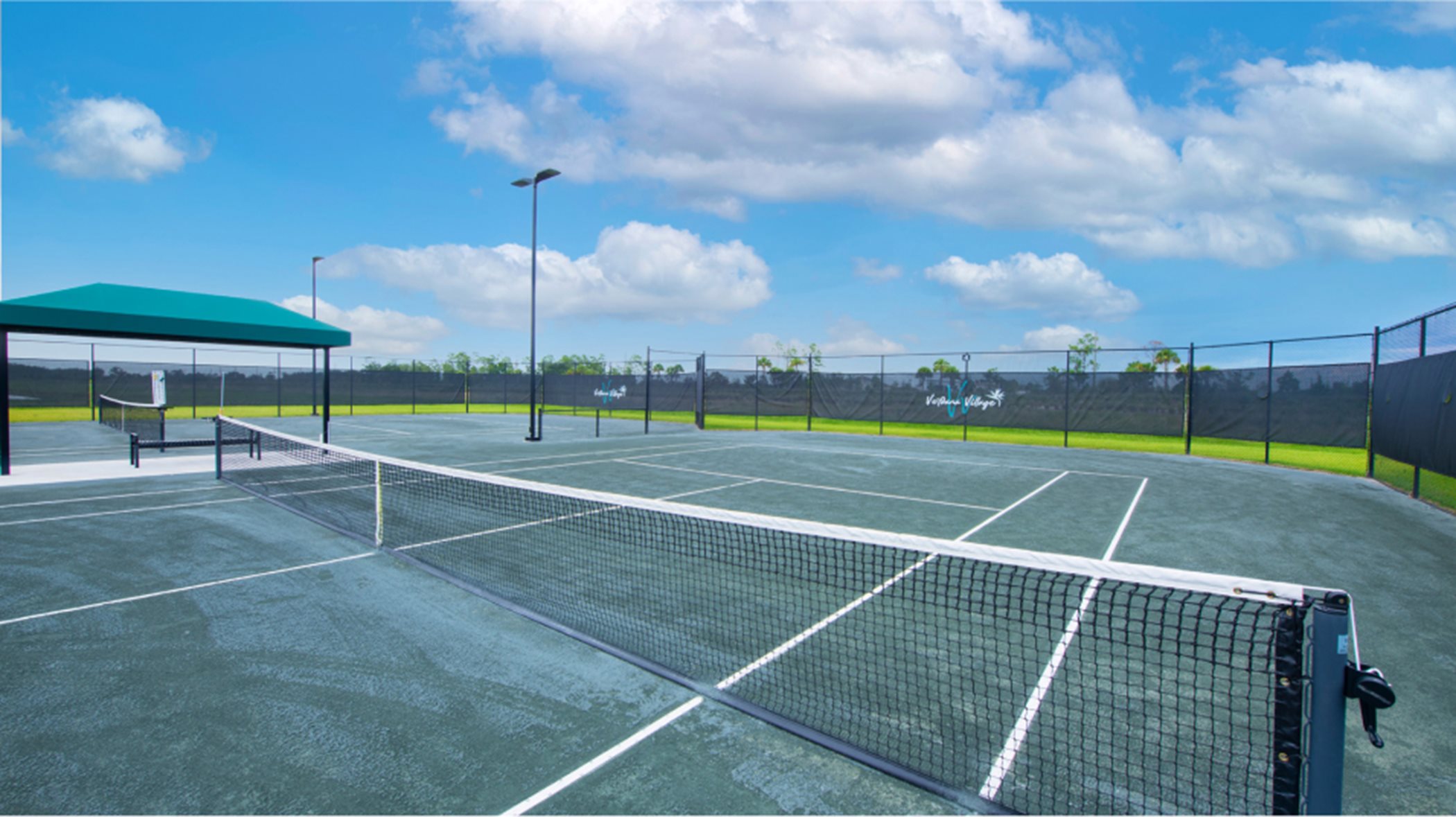 Verdana Village outdoor Tennis court