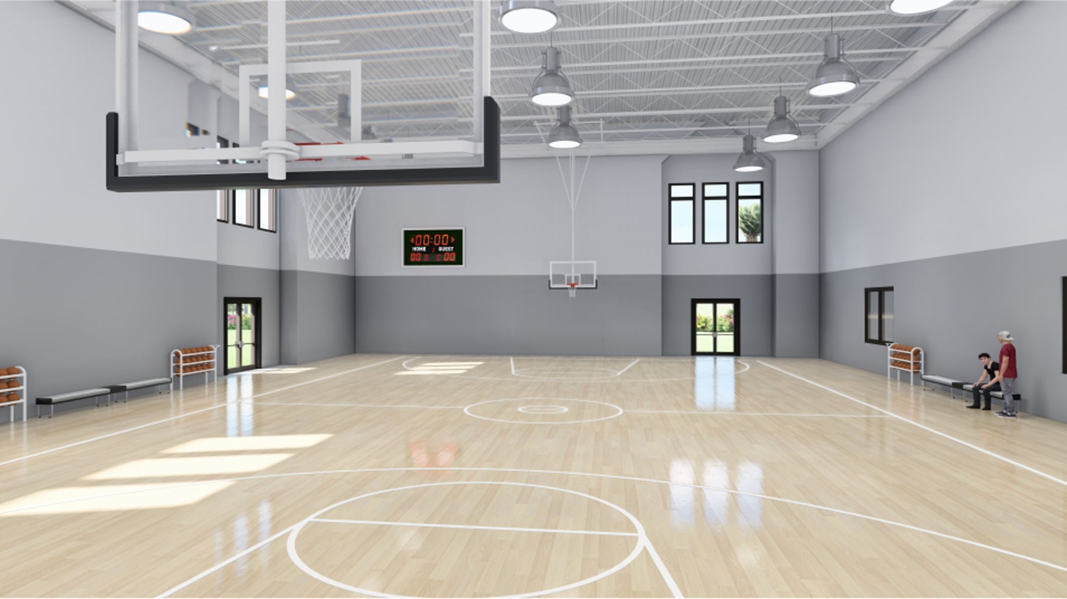 Verdana Village Basketball Court