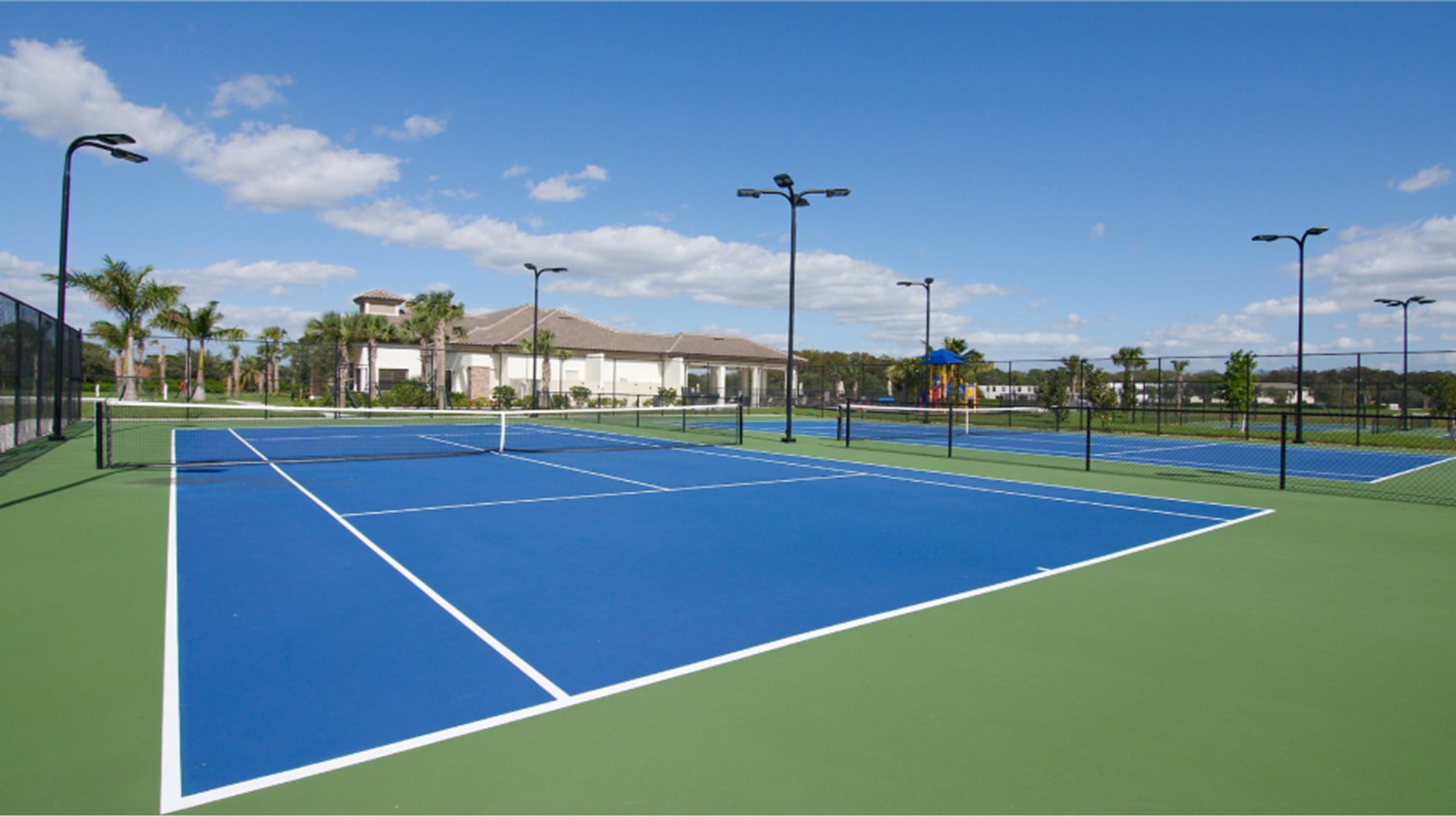 Portico Tennis Court