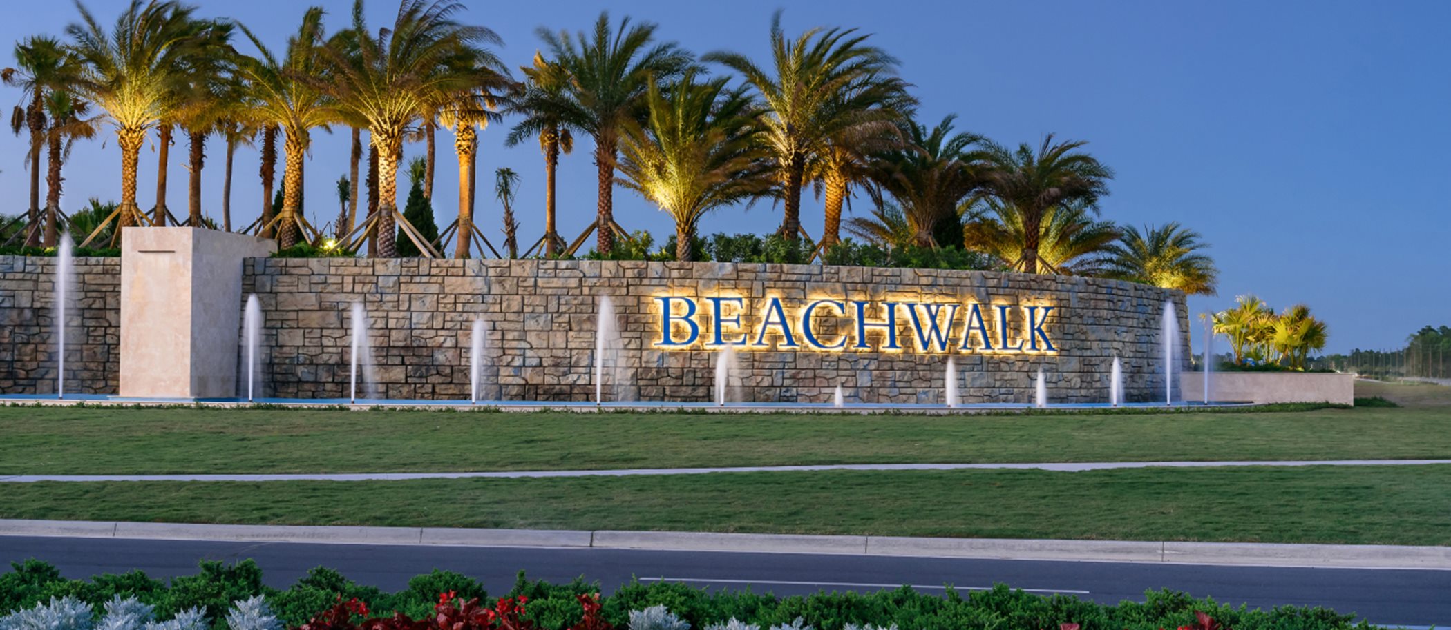 Beachwalk Entrance Sign