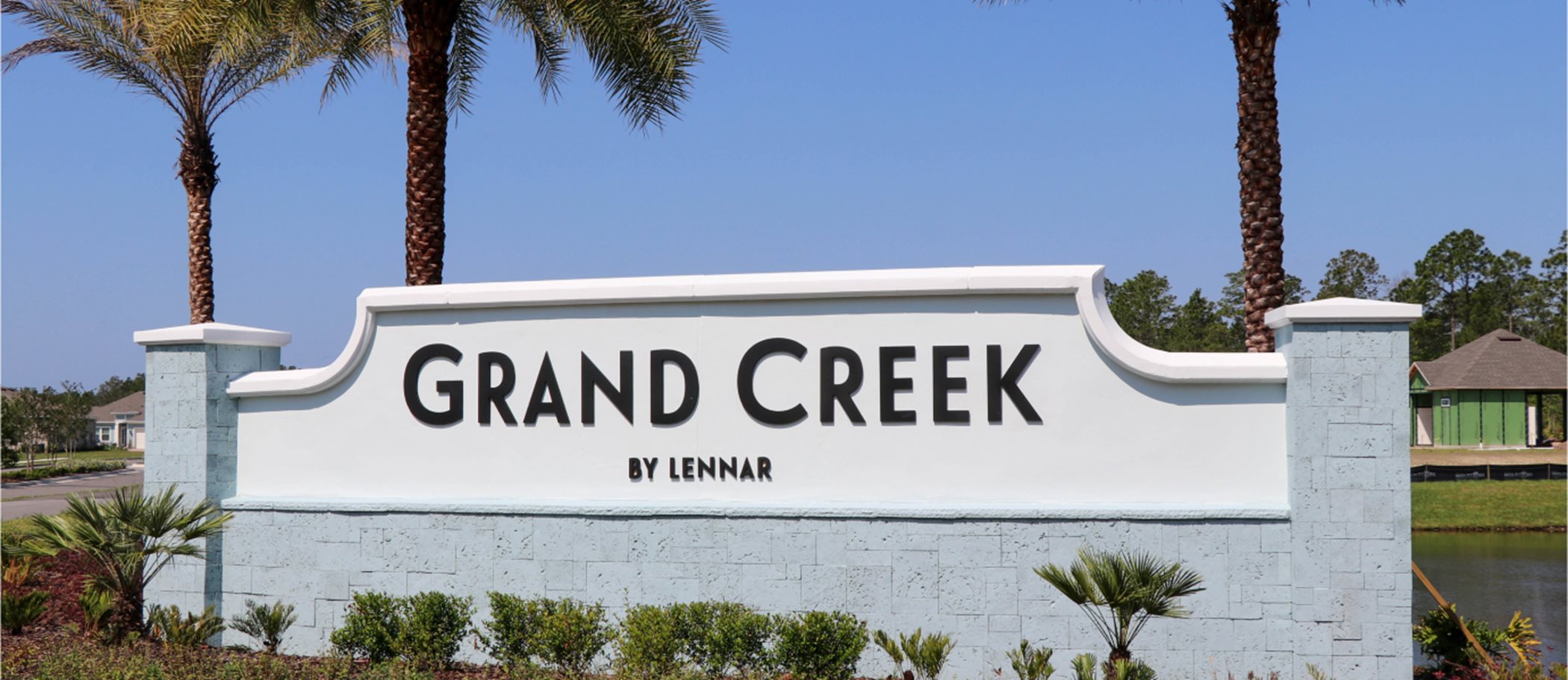 Grand Creek Entrance Monument