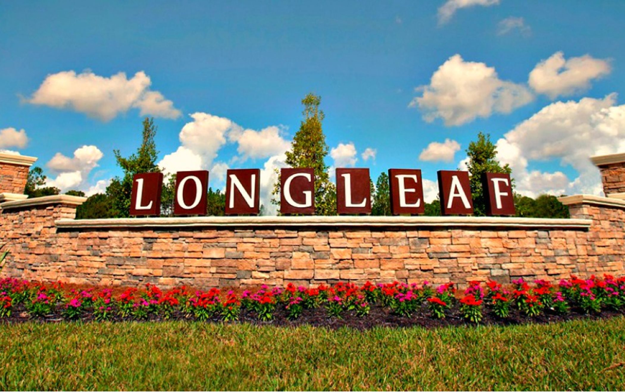 Longleaf entry sign