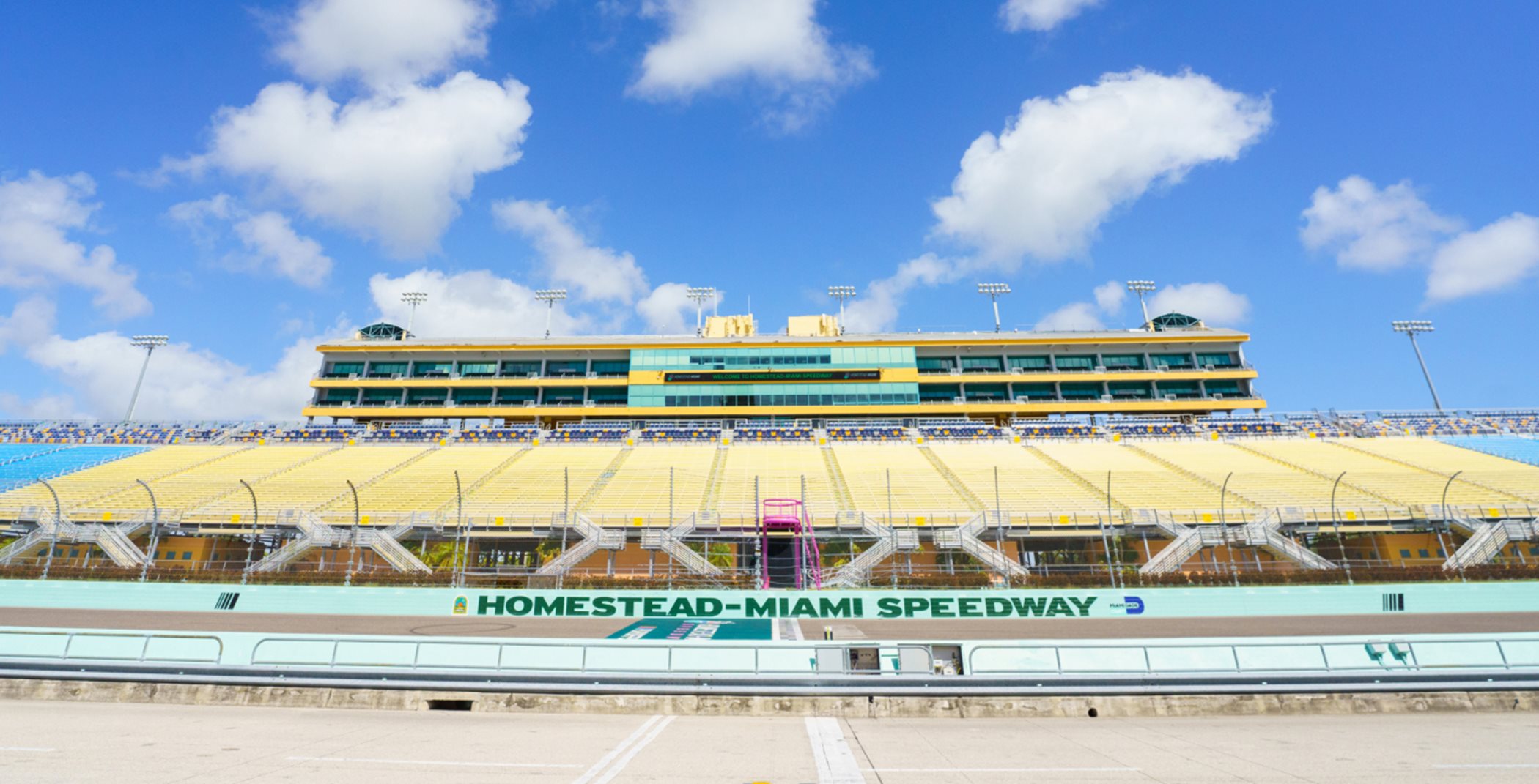 Homestead-Miami Speedway sign