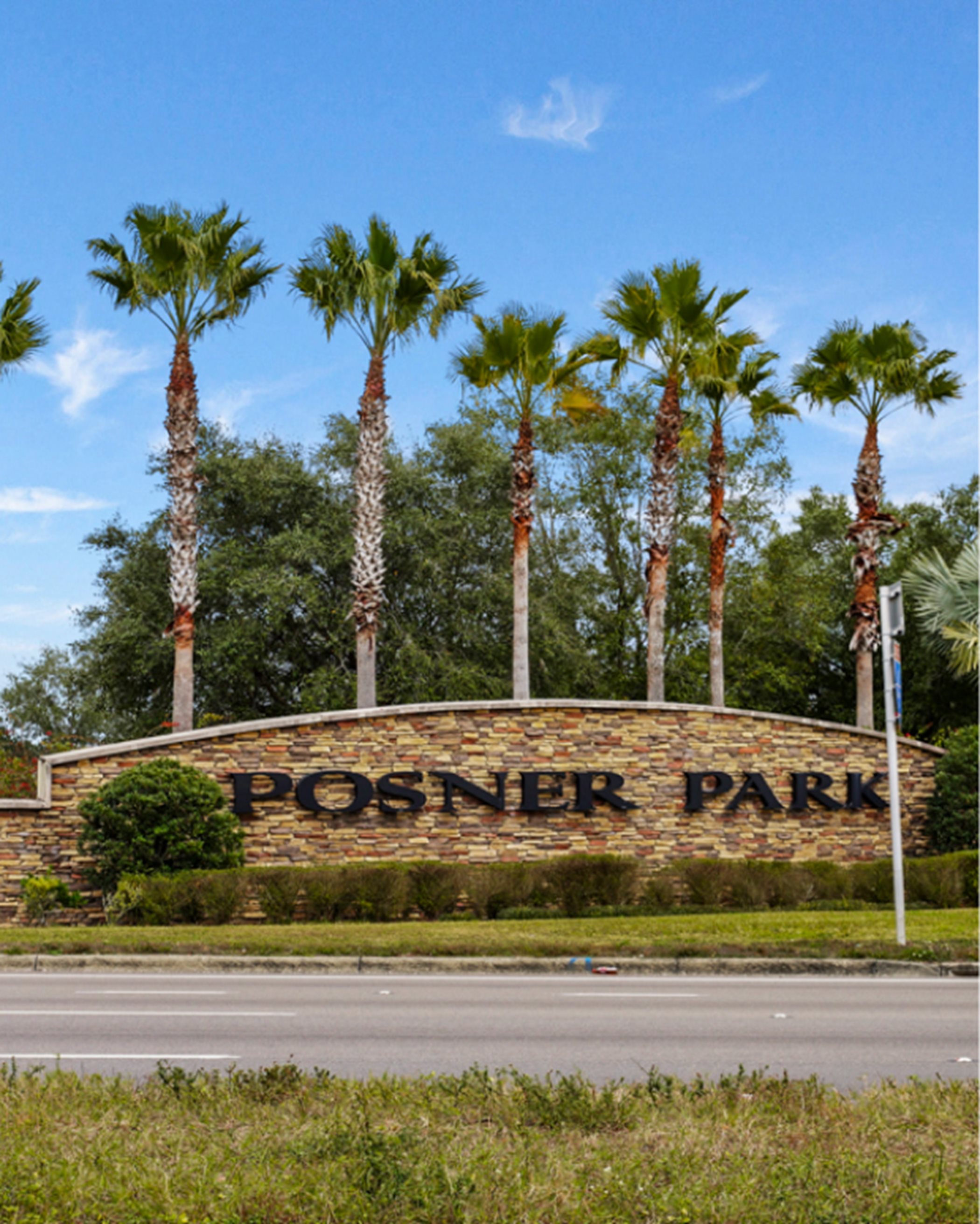 Posner Park monument