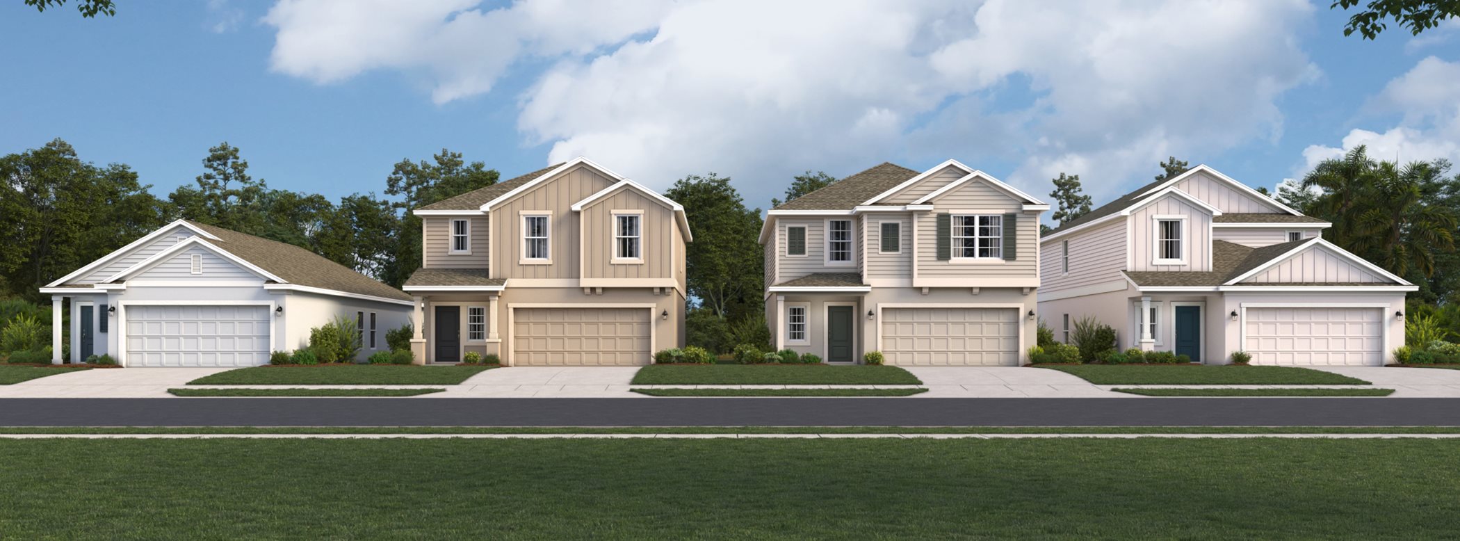 Lawson Dunes Grand Collection streetscape rendering