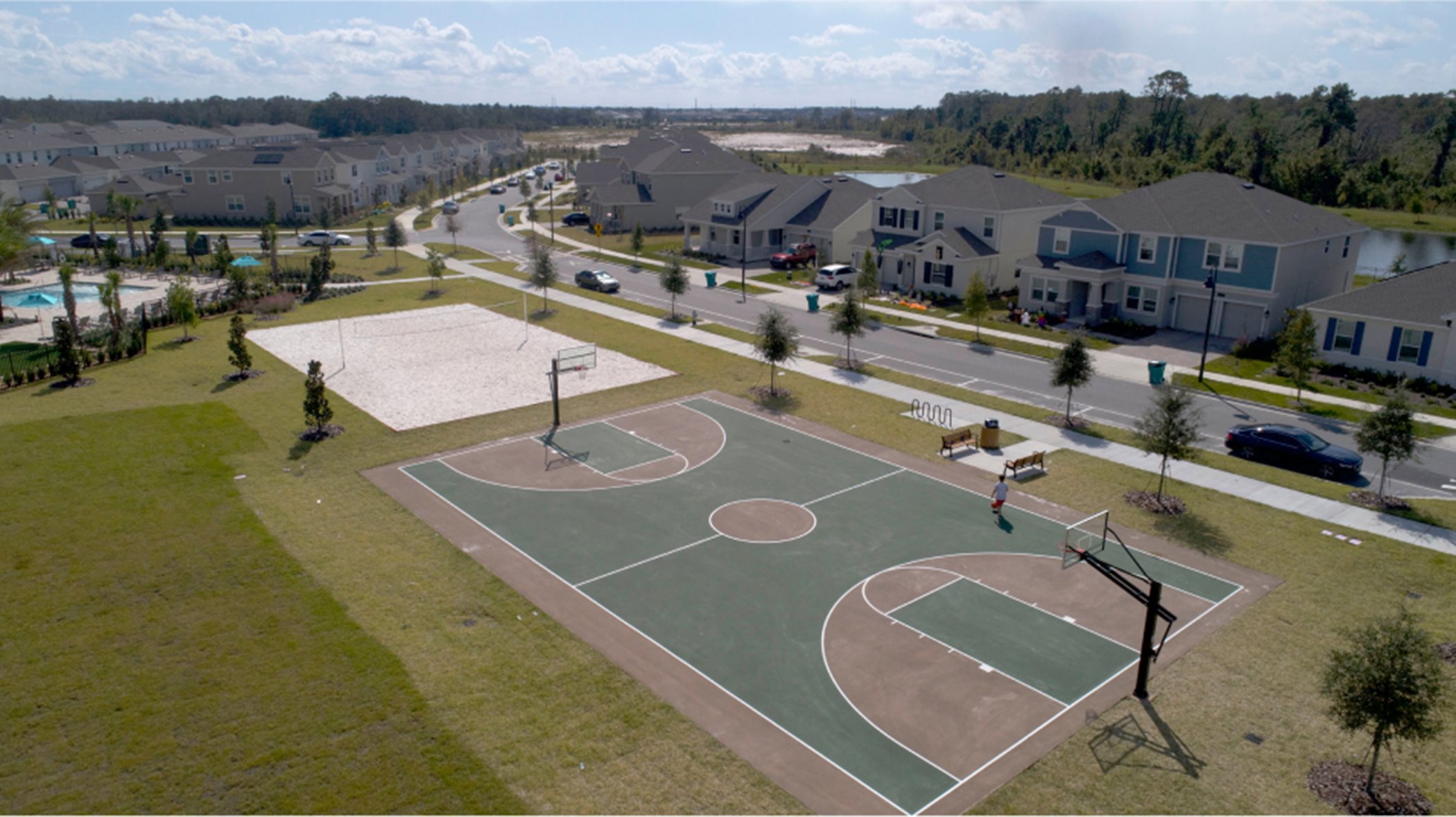 Storey Park basketball court