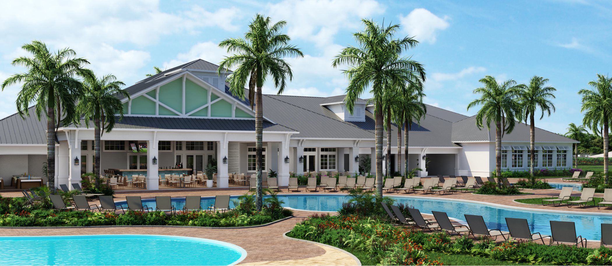 Lorraine Lakes Resort pool and lounge