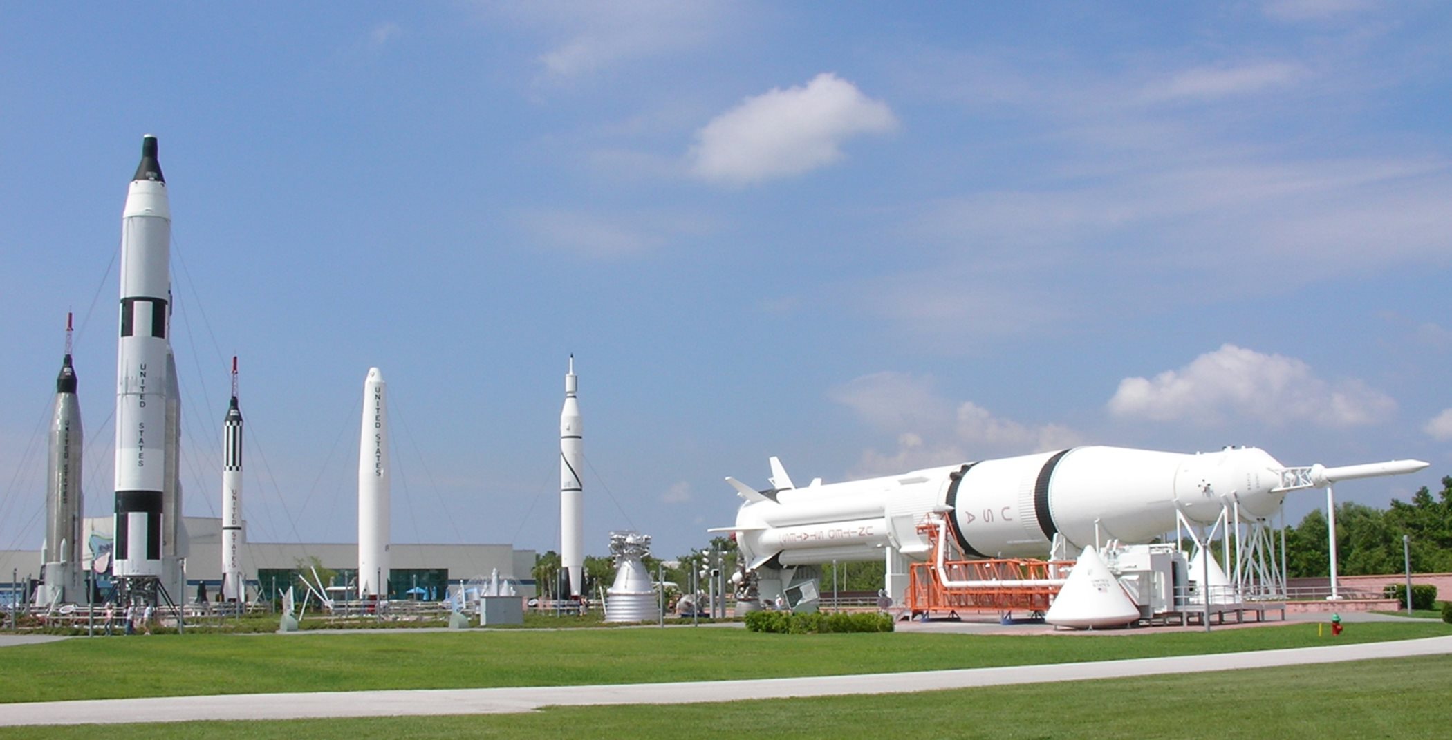 The Kennedy Space Center and Cape Canaveral Space Force Station