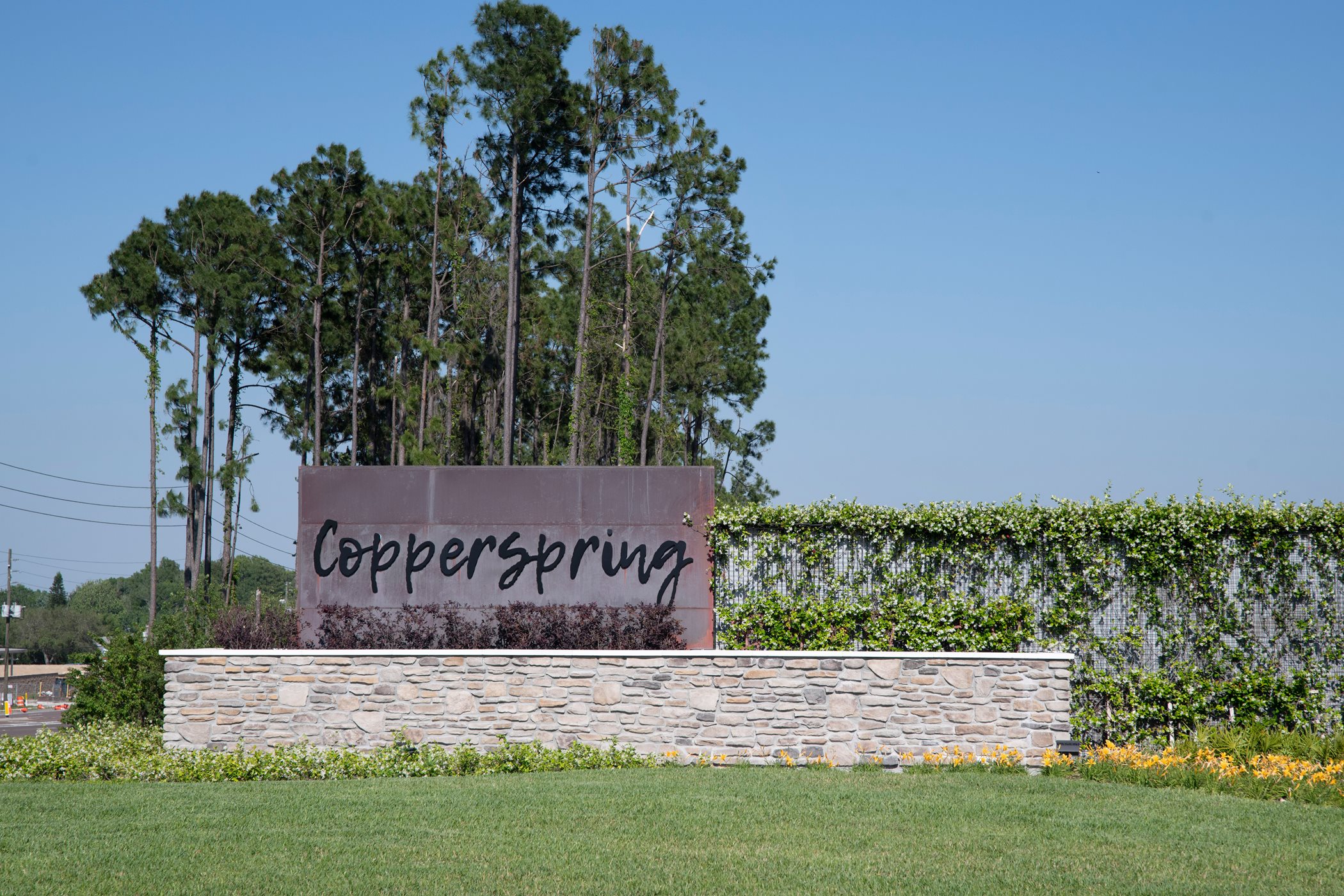 Copperspring sign