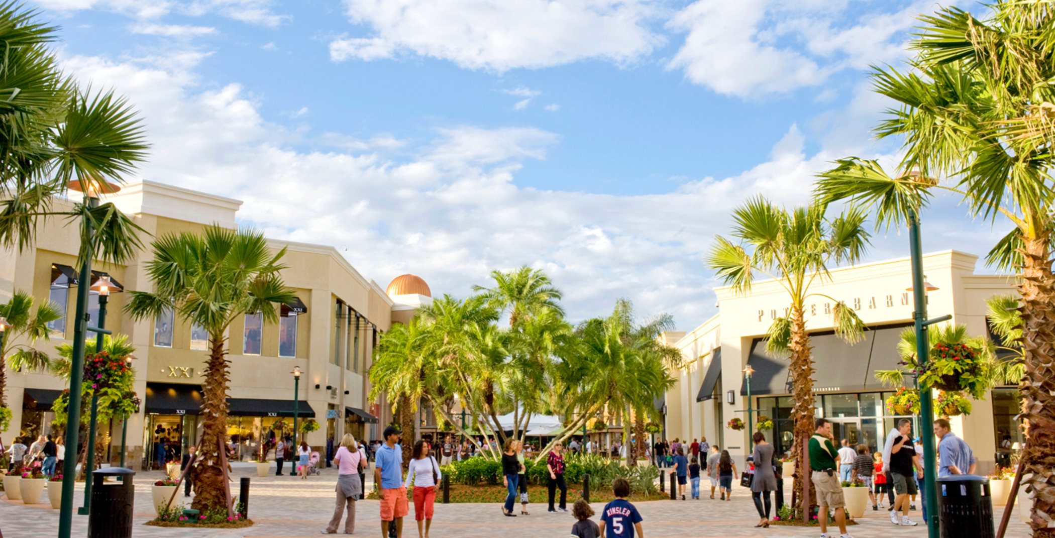 Exterior view of The Shops at Wiregrass
