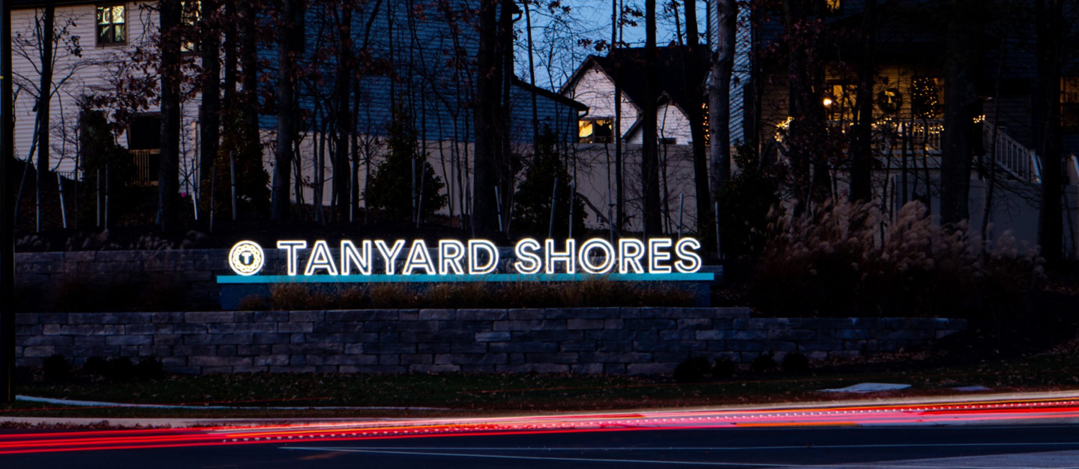 Tanyard Shores Entrance Sign