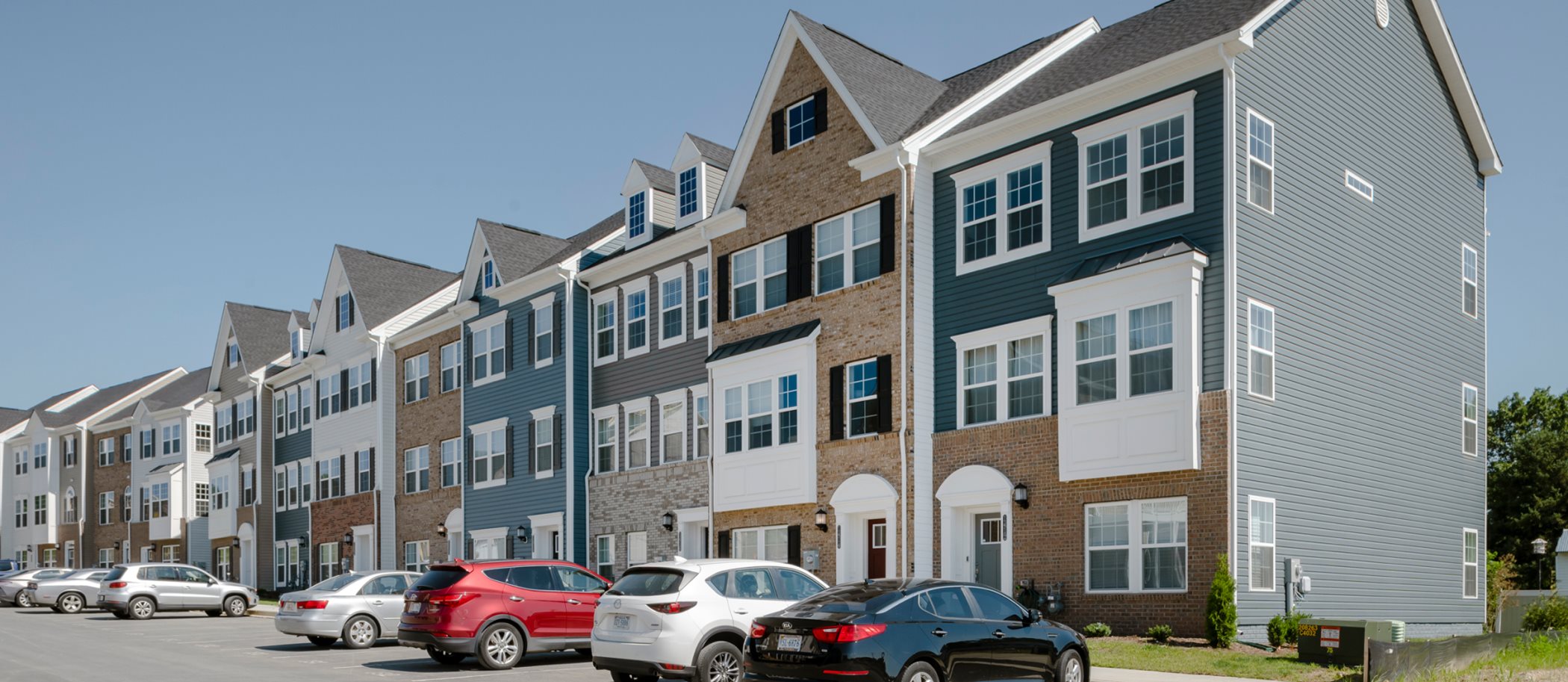 Townhomes exterior photo