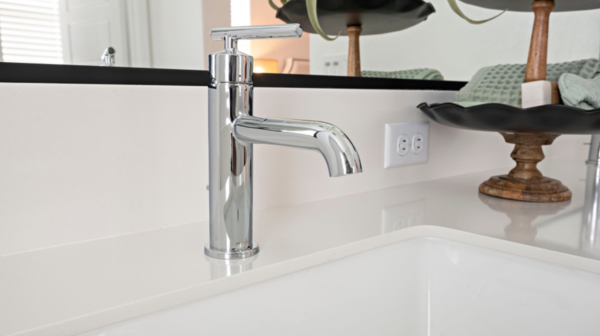 Moen® fixtures and faucets with chrome finish
