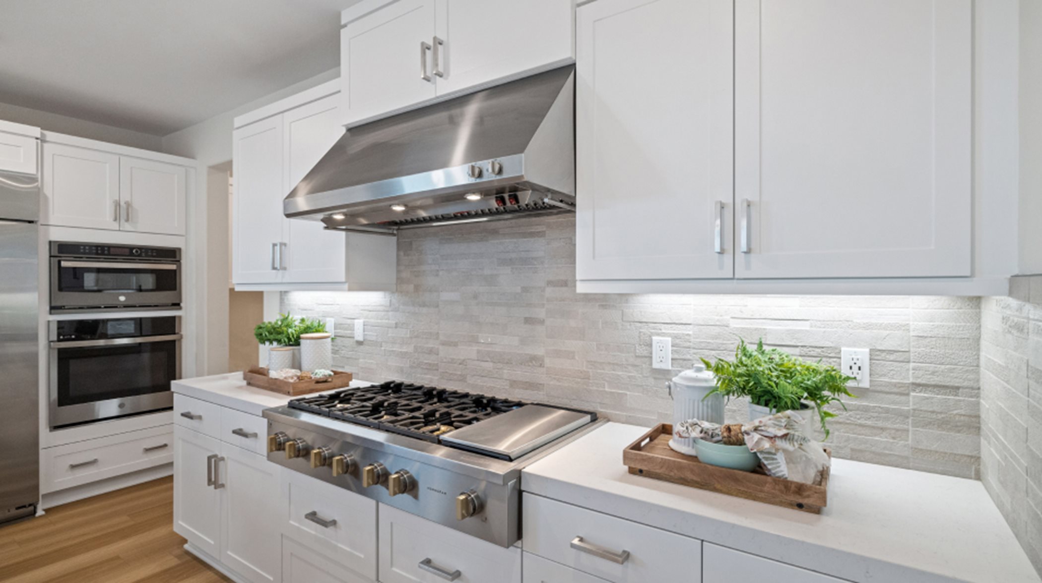 Cooktop and cabinetry