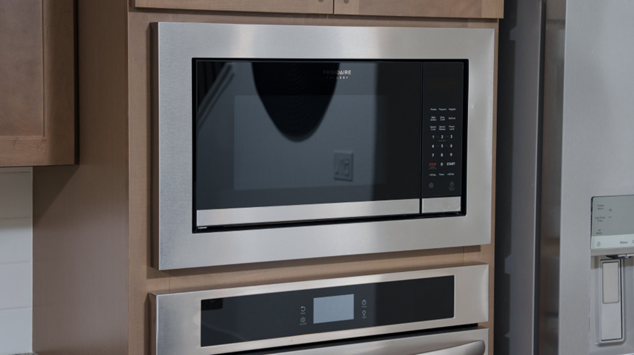 In-wall microwave