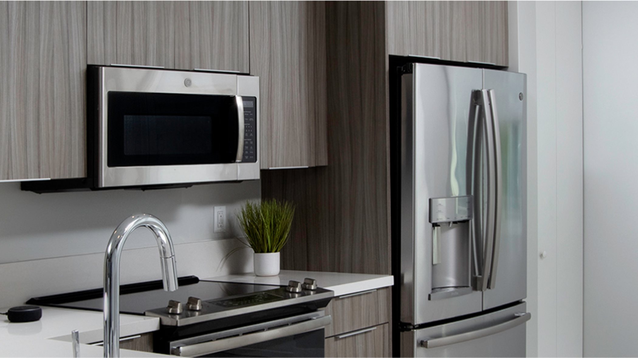 Landmark Condominiums Model E Kitchen Appliances
