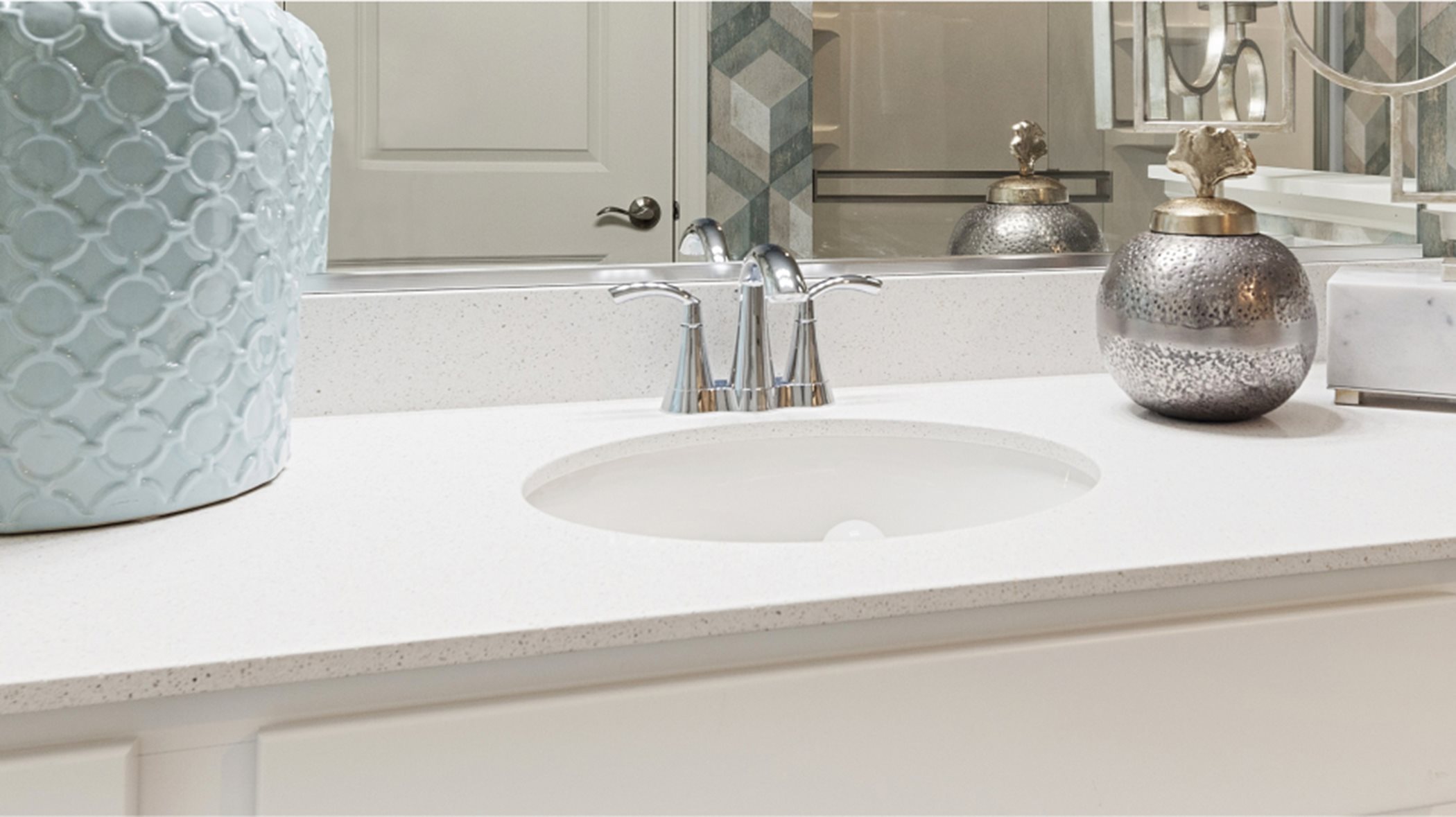 Prairie Commons-Traditional Linden ei double-lever faucet