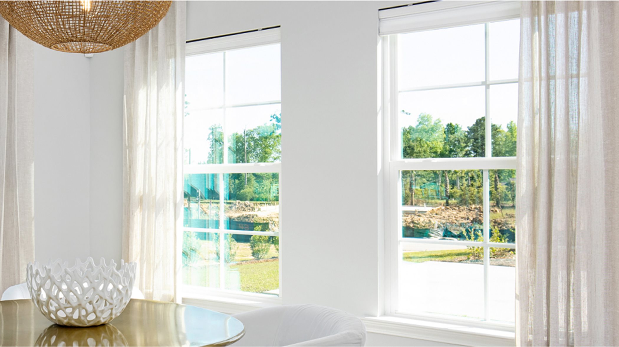 Low-E insulated and energy efficient windows