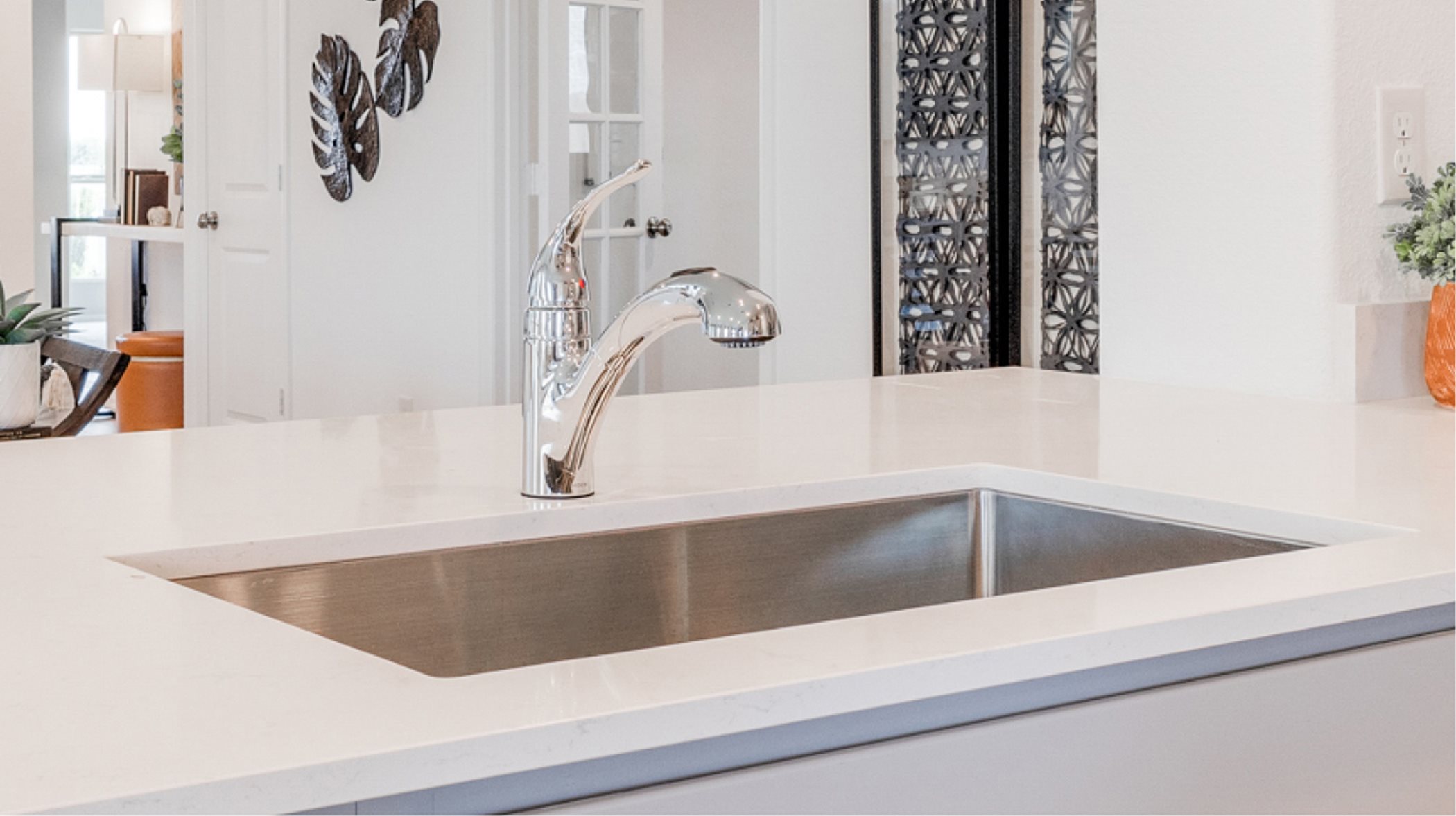 stainless-steel sink