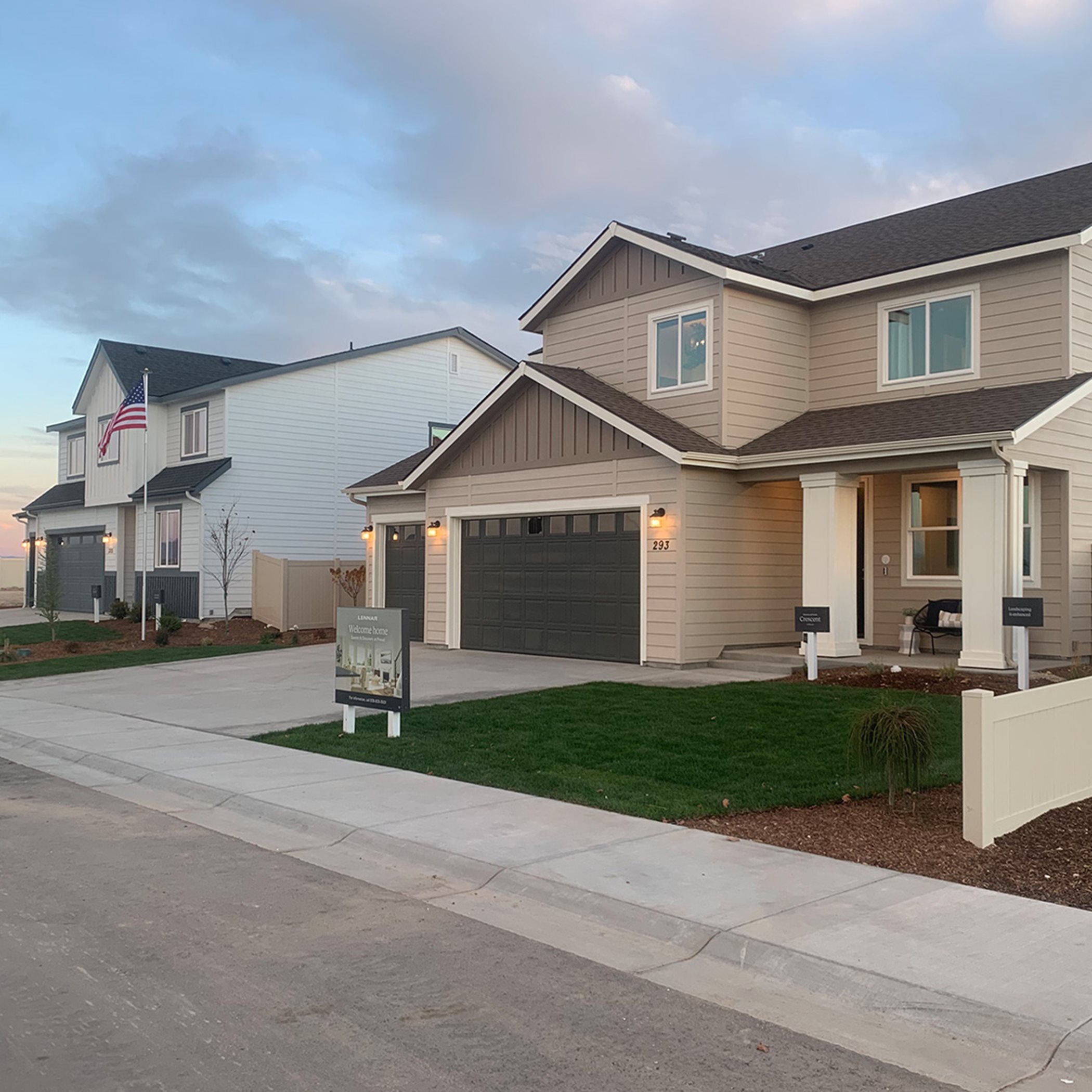New homes in the Boise area