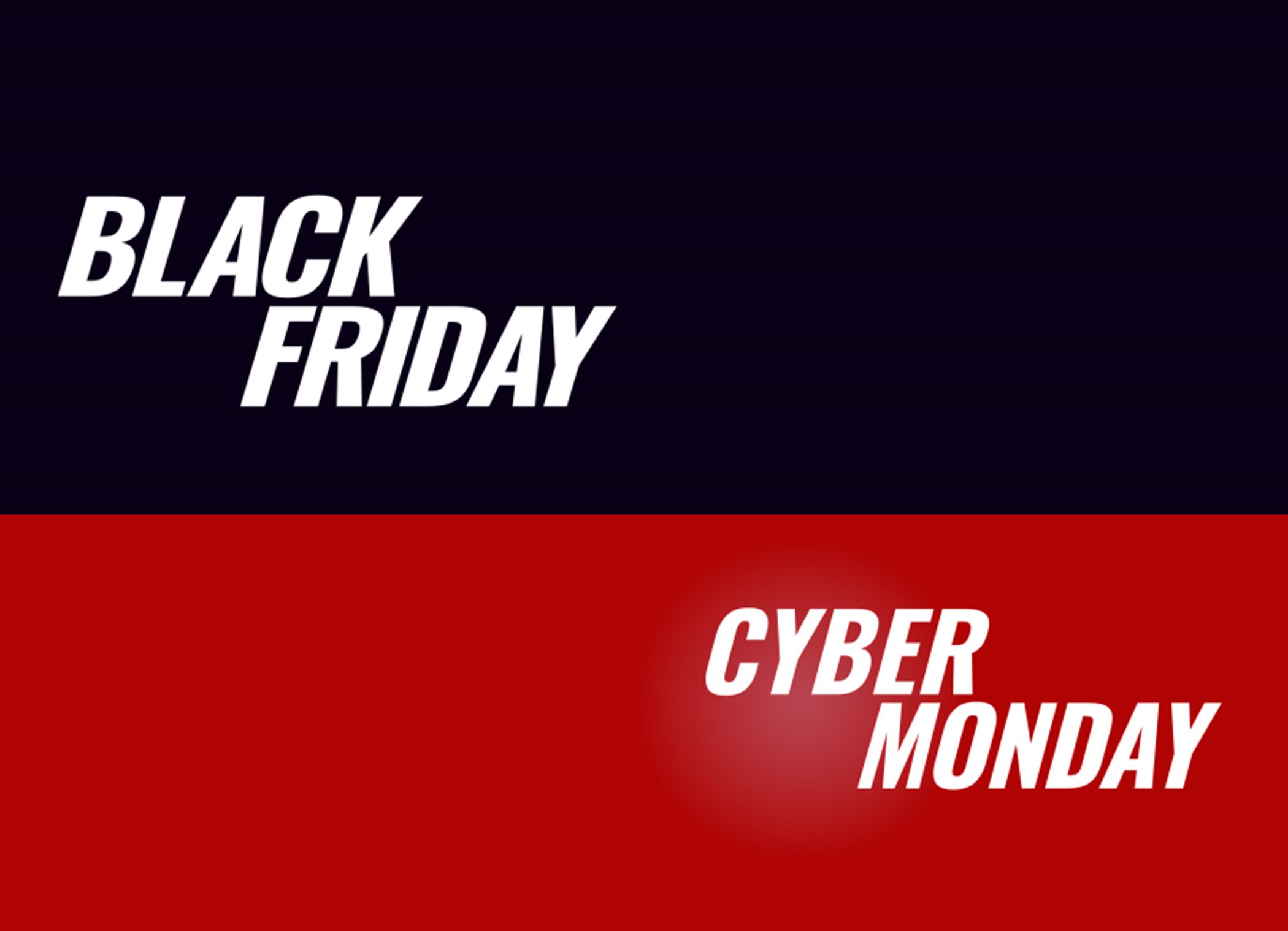 Black Friday and Cyber Monday Promo