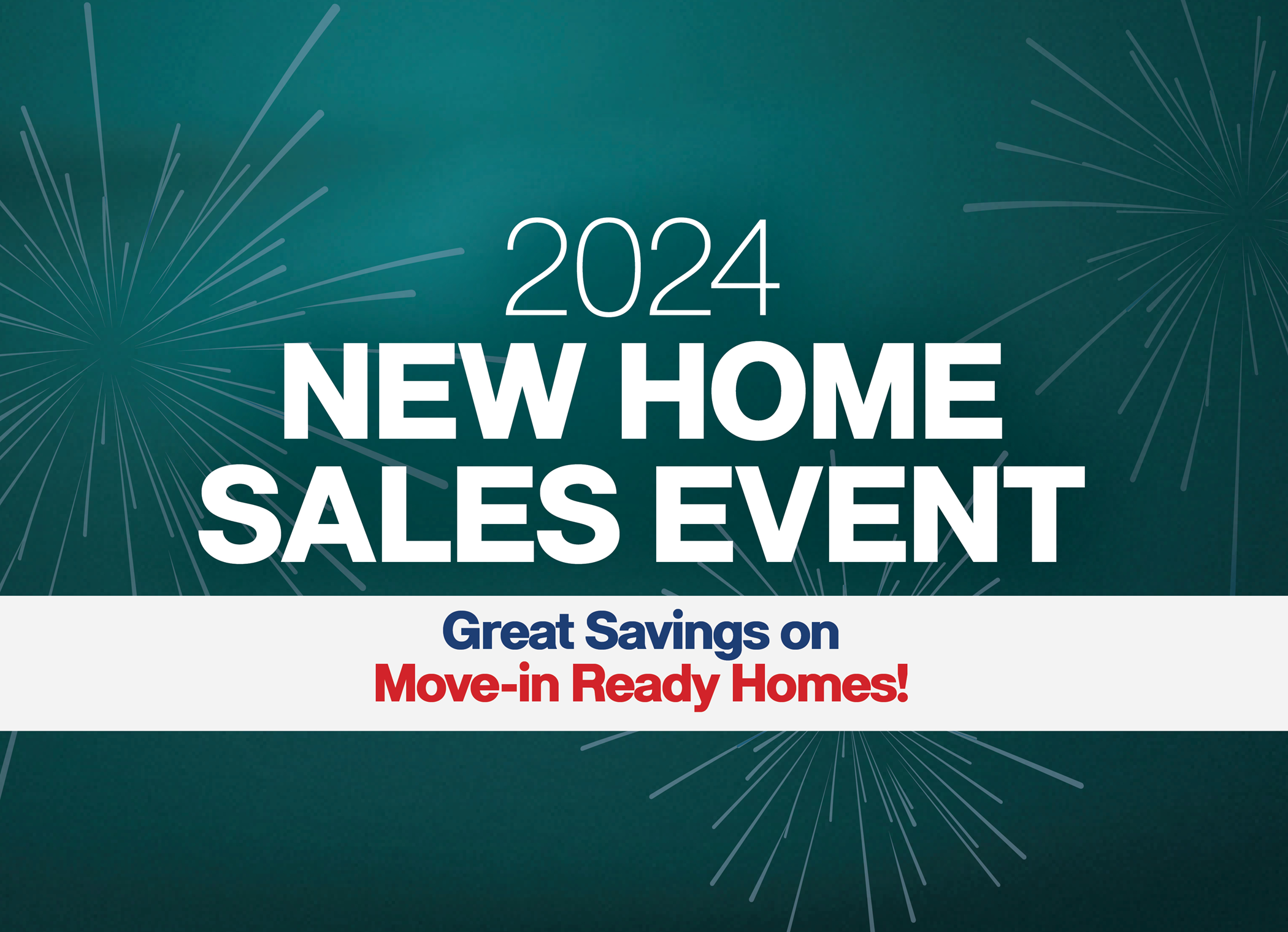 2024 New Home Sales Event