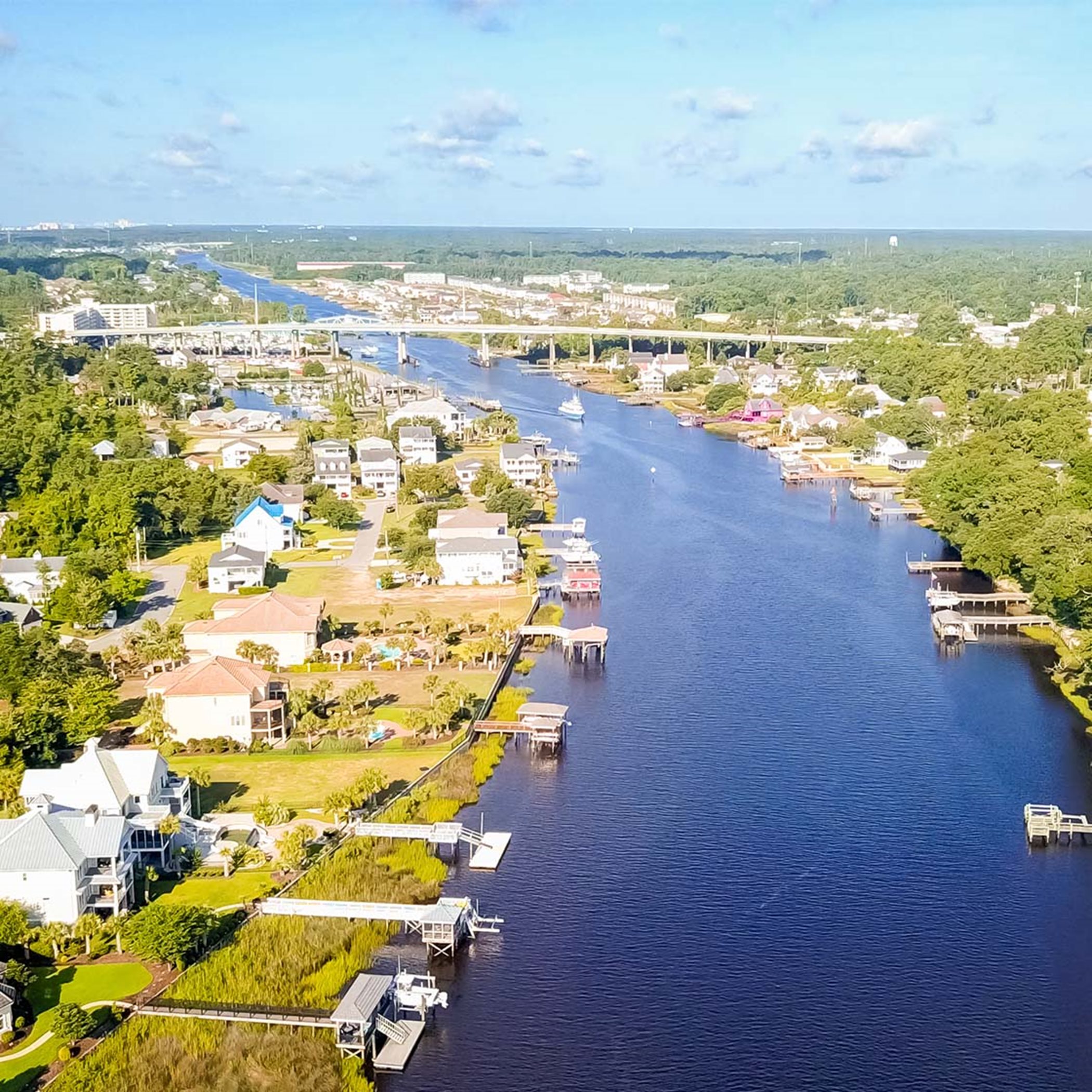 Outdoor adventure awaits on the nearby Intracoastal Waterway