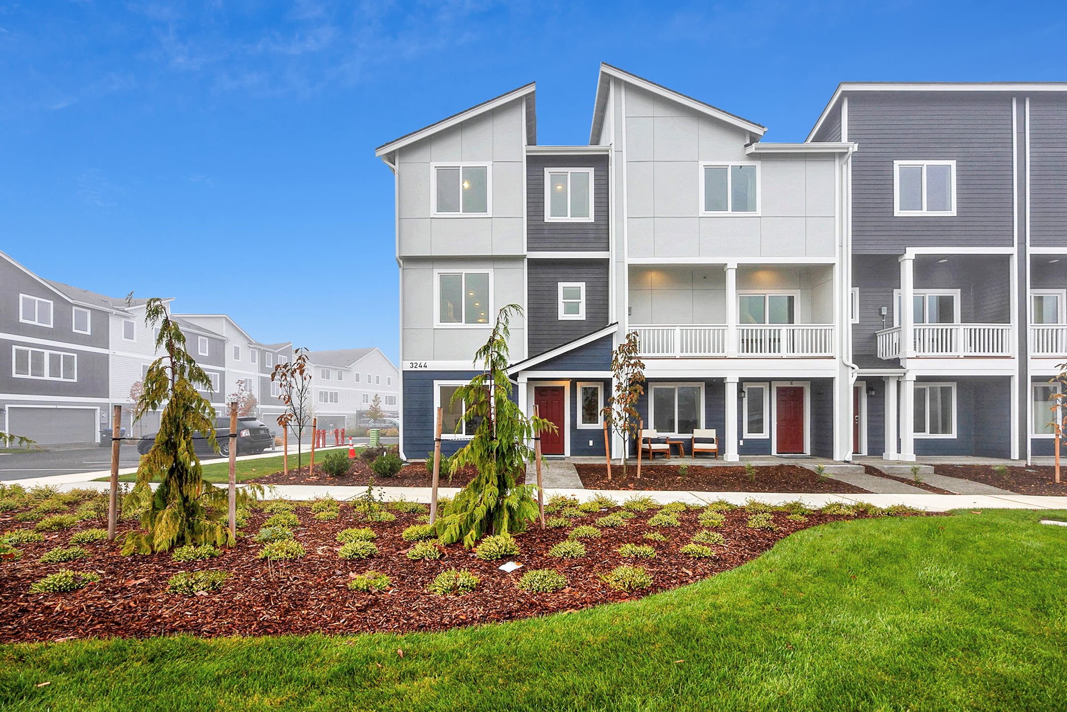 Photo of the Campus Townhomes Models