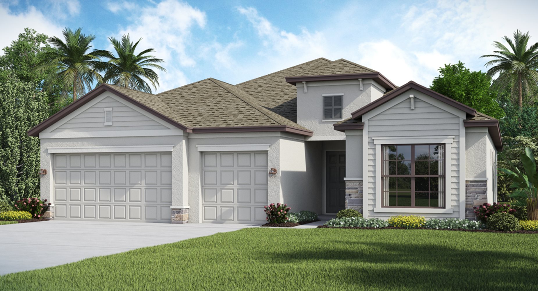 The Summerville II New Home Plan in Manor homes at Portico | Lennar