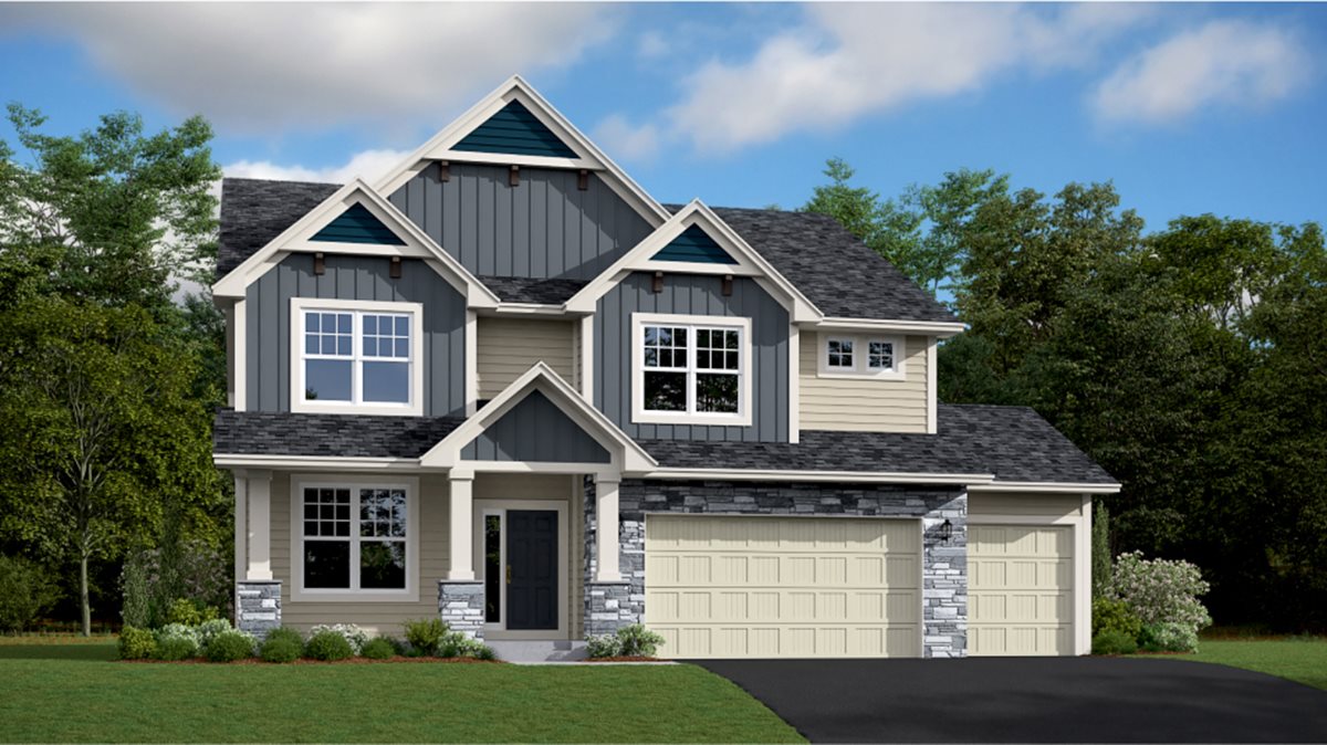 Washburn New Home Plan in Landmark Collection at Summerlyn