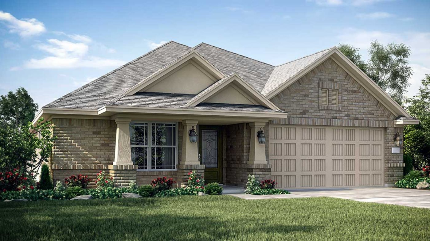 Travertine II New Home Plan in Brookstone Collection at