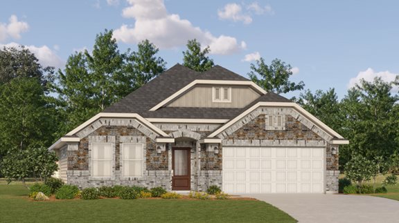 Rosso New Home Plan in Brookstone II Collection at Hidden Trails | Lennar