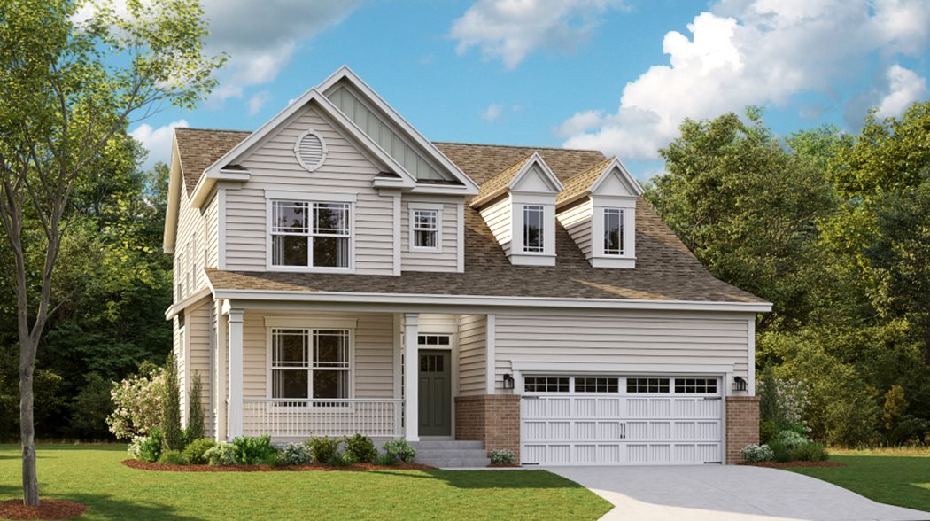 Danbury New Home Plan in St. Charles Single Family at St. Charles | Lennar