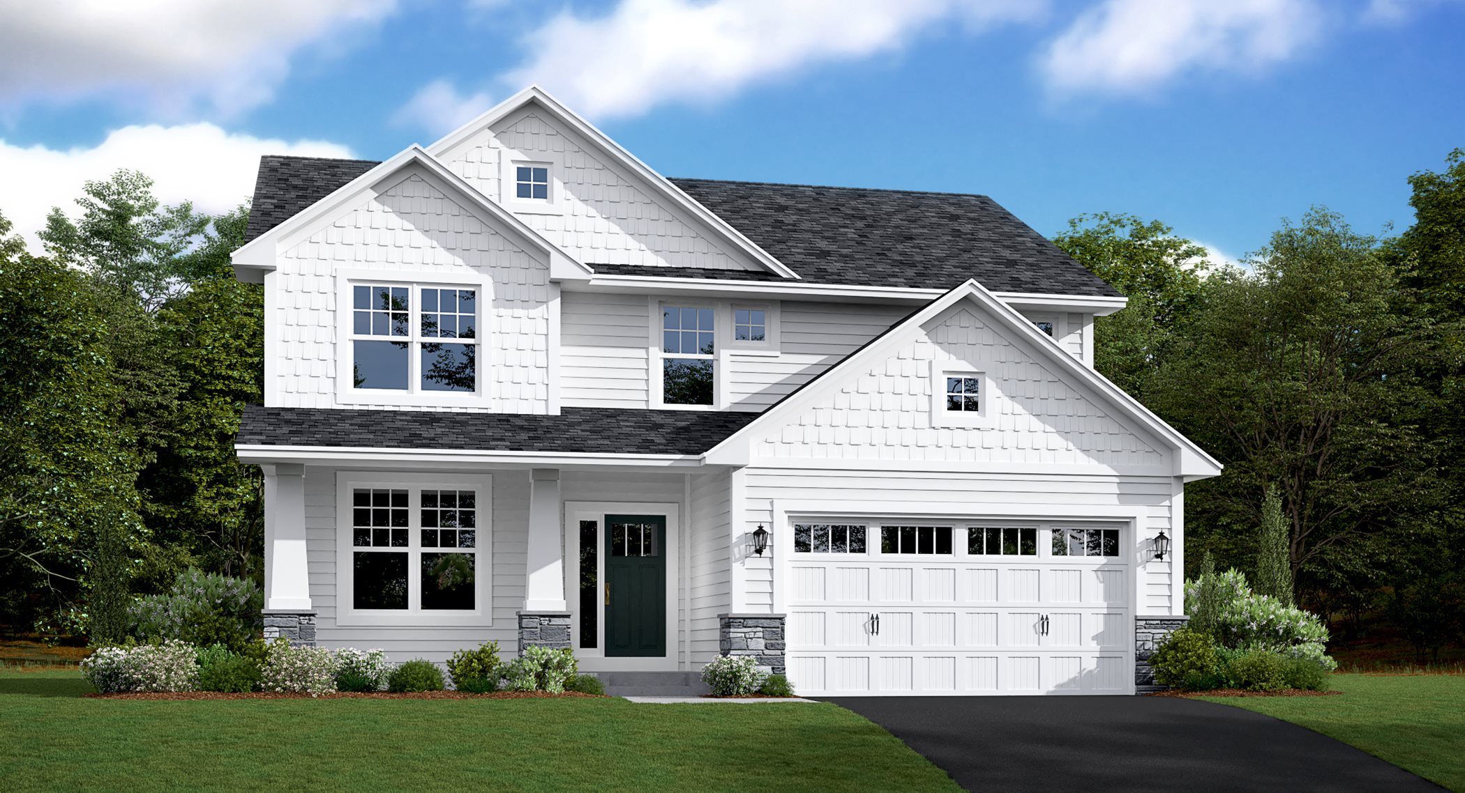 Lewis New Home Plan in Discovery Collection at Bridlewood
