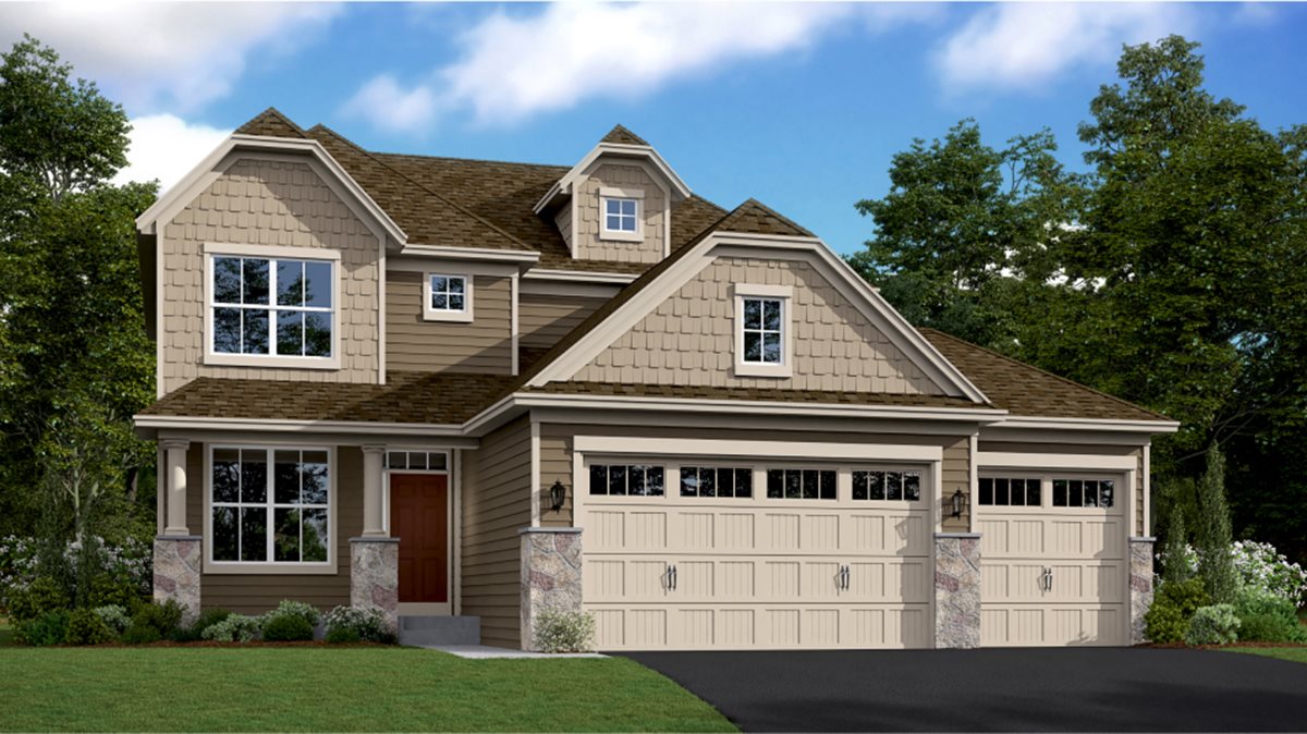 Bristol New Home Plan in Discovery Collection at