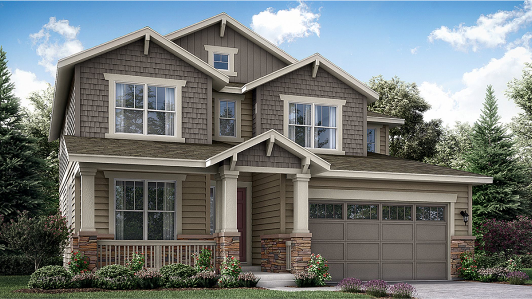 The Monarch Collection at Willow Bend Ashbrook Craftsman