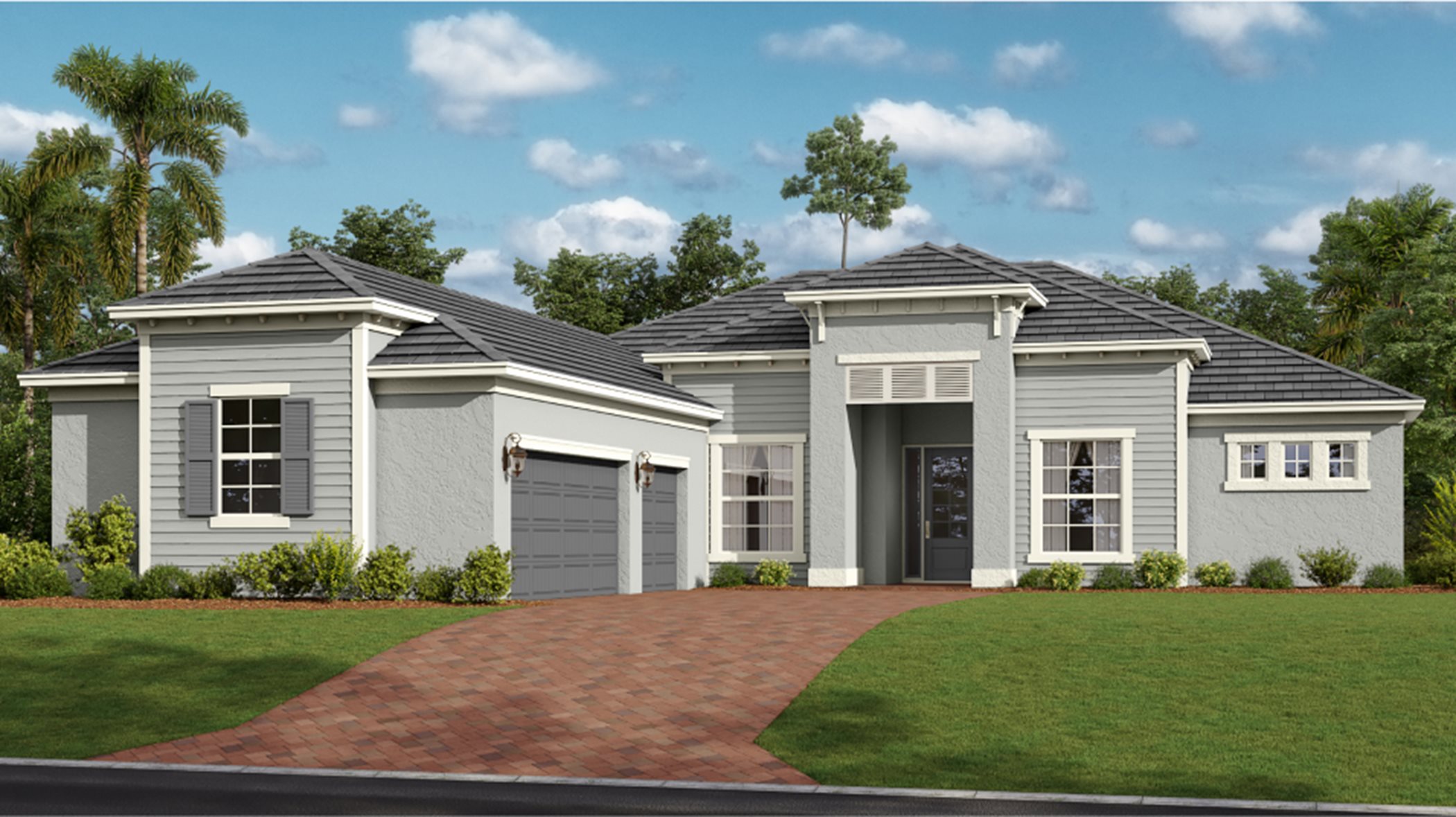 Estate Homes Napoli II Elevation D