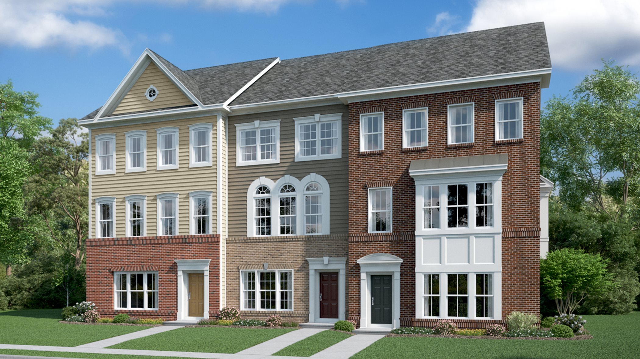 The Chase at Quince Orchard Townhomes Cambridge