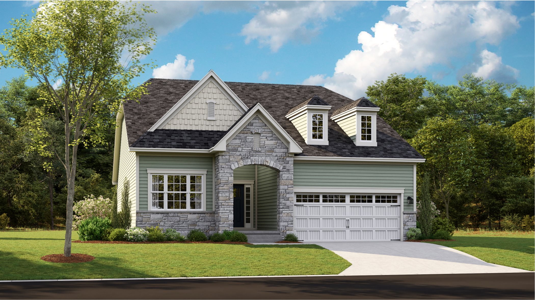 Canton Exterior Rendering