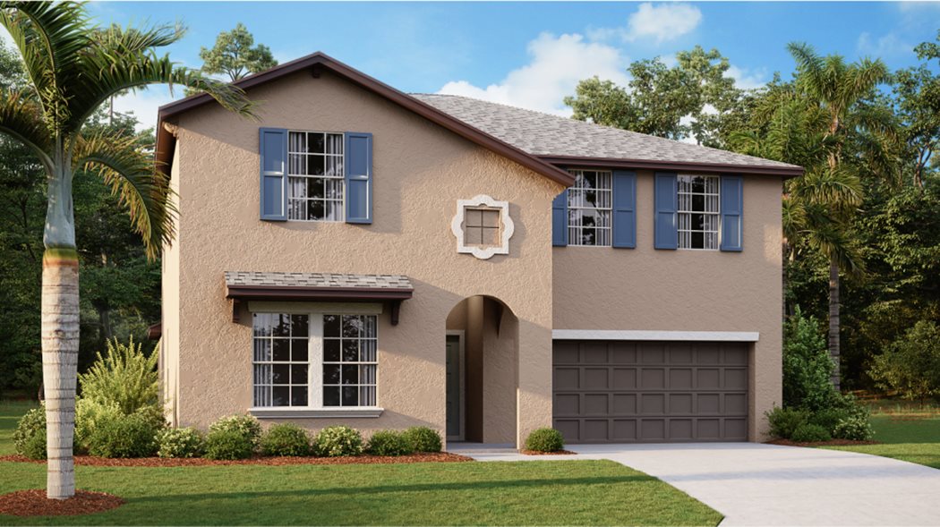 Trenton New Home Plan in The Estates at Riverstone Lennar