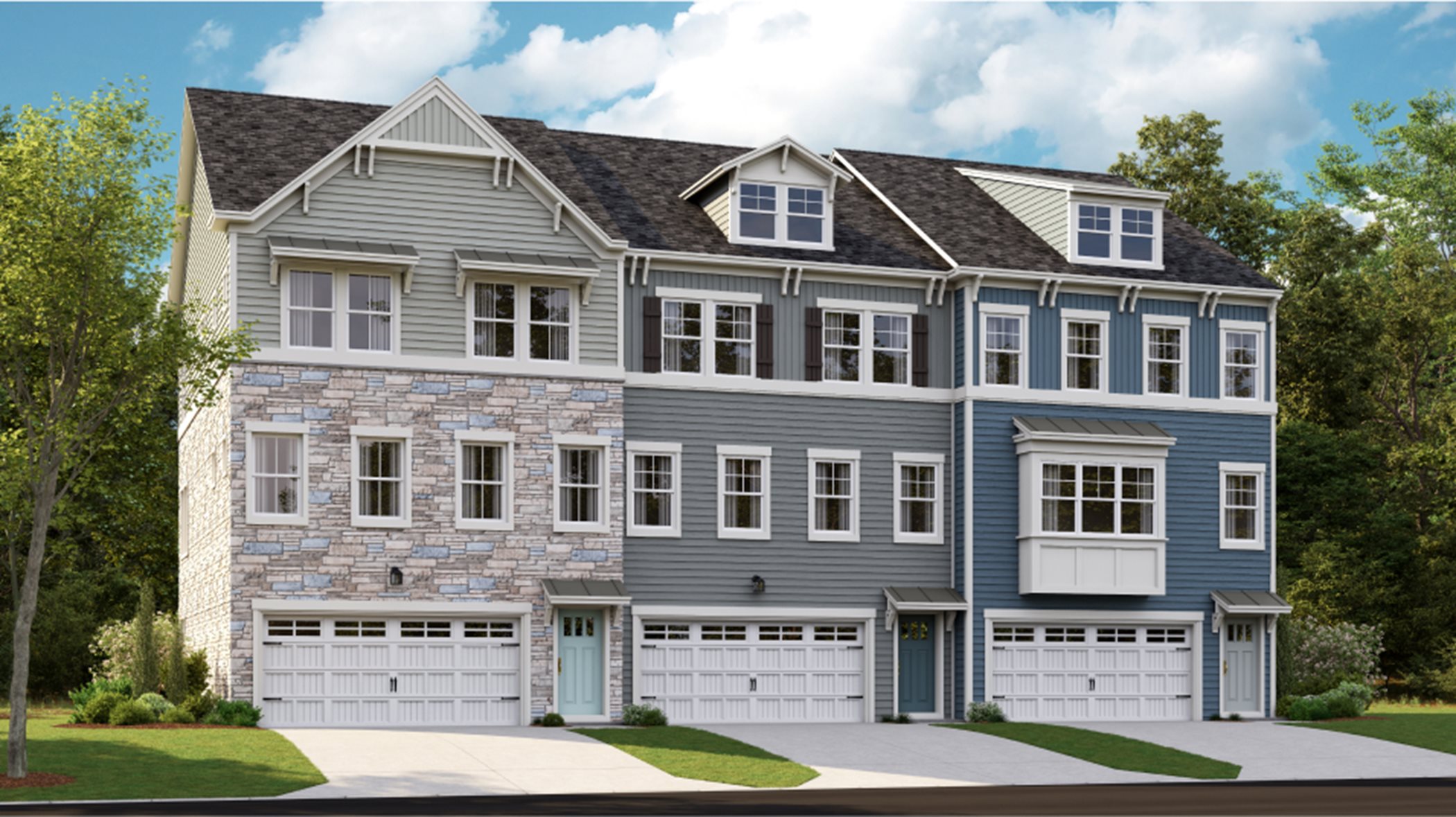 Easton Front Load exterior rendering