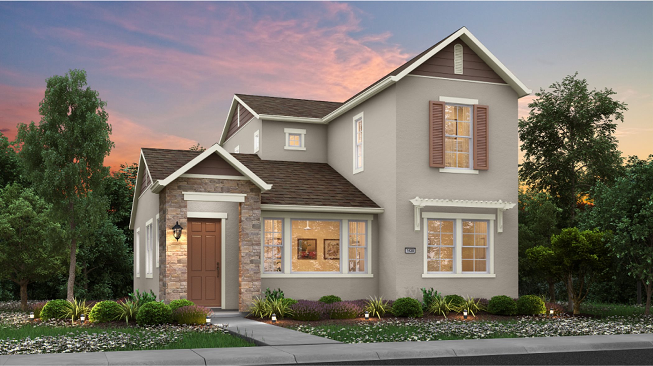 Belle Maison at Campus Oaks Residence 1438Exterior C
