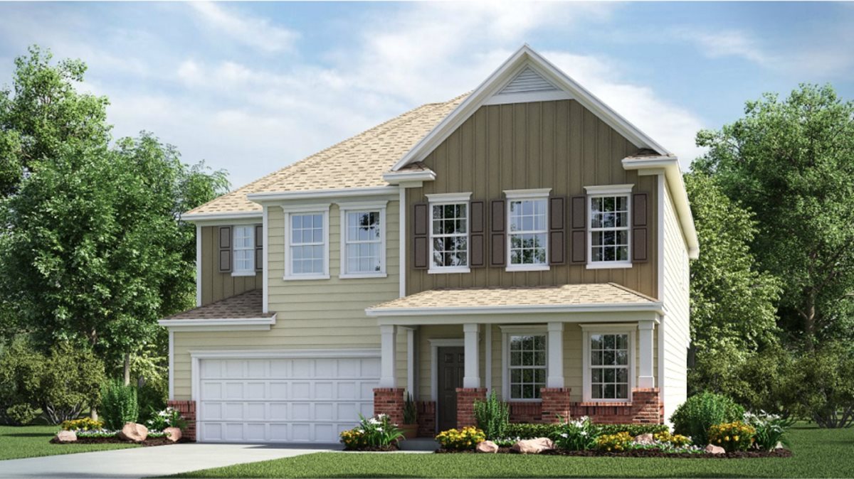 Hunter New Home Plan in Legends at Windhaven Lennar